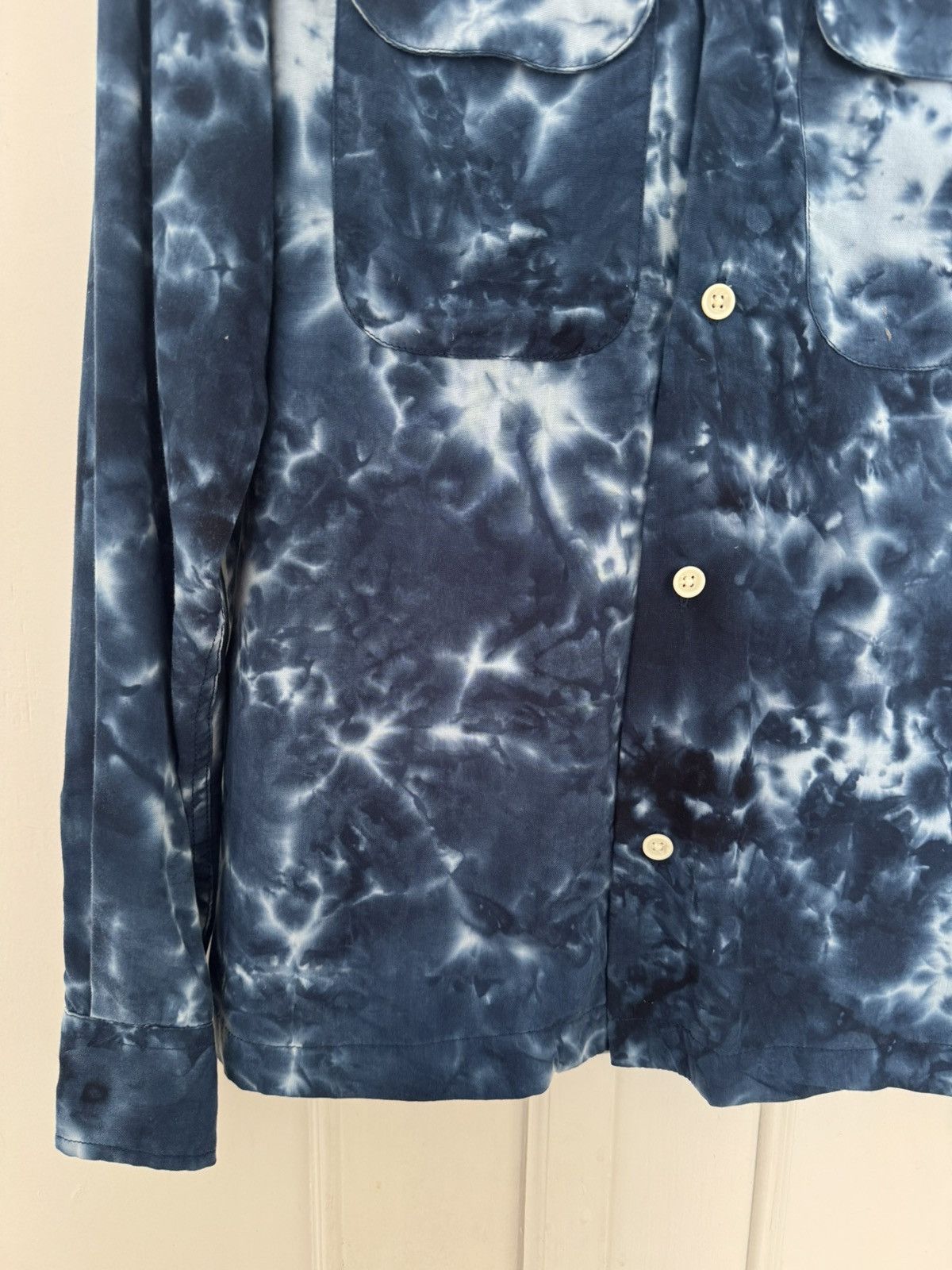 Corridor Corridor Tie-Dye Camp Lyocell Small Long Sleeve Size US XS / EU 42 / 0 - 6 Thumbnail