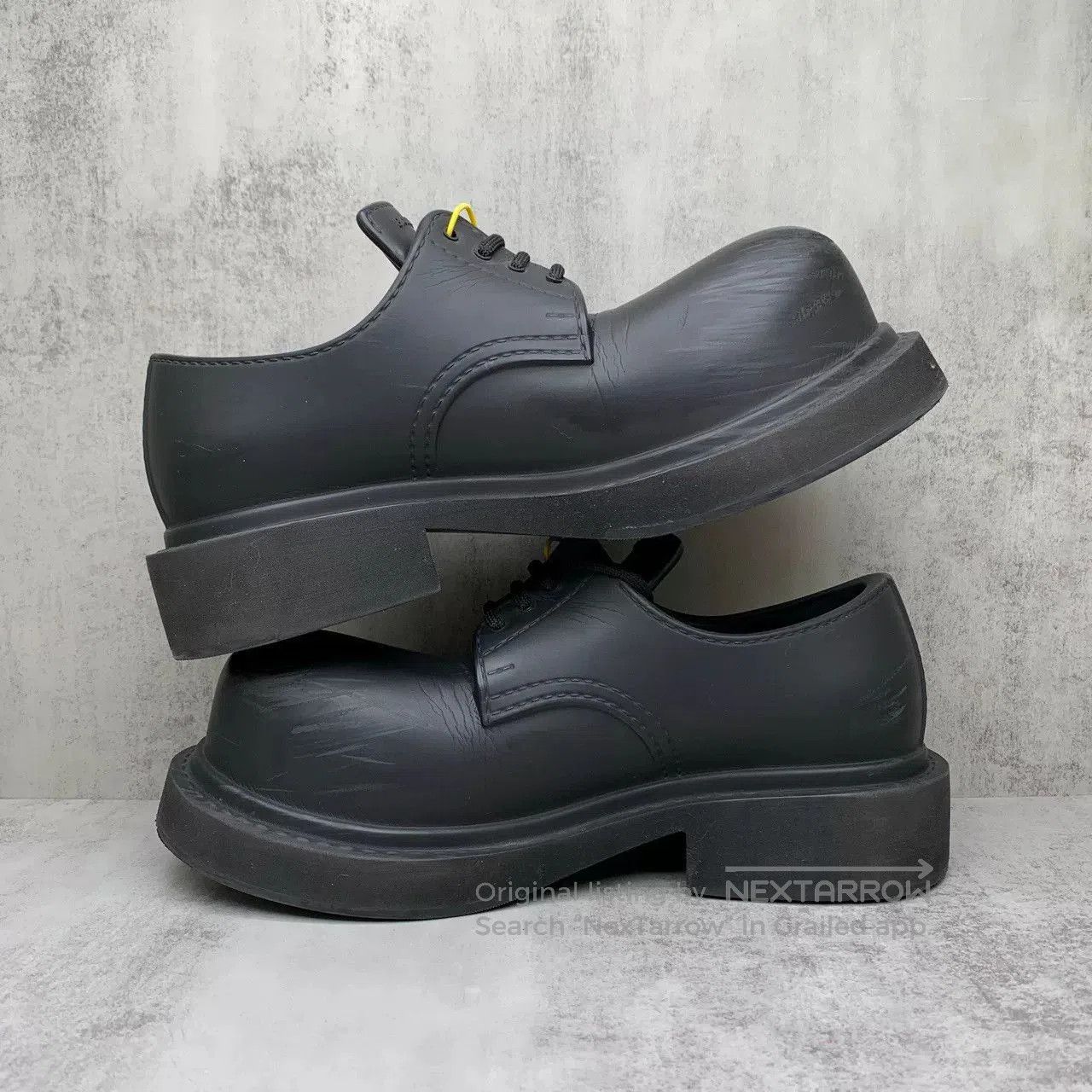 Balenciaga Balenciaga Black Mickey Derby Shoes Size 42. Size US 9 / EU 42 - 2 Thumbnail