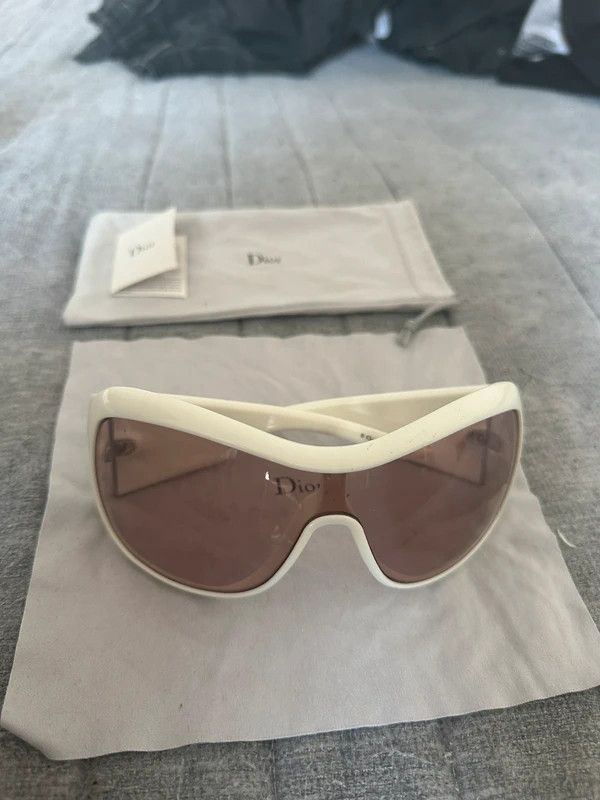 Dior CHRISTIAN DIOR Cannage 1 ATSO0 Sunglasses White Size ONE SIZE - 2 Thumbnail