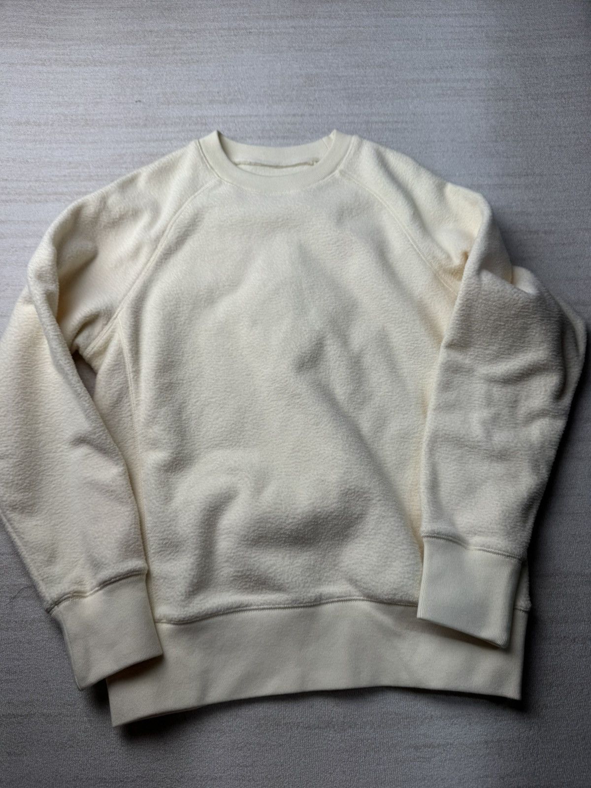 Aime Leon Dore 2019 Ald cream fleece crewneck Size US M / EU 48-50 / 2 - 2 Thumbnail