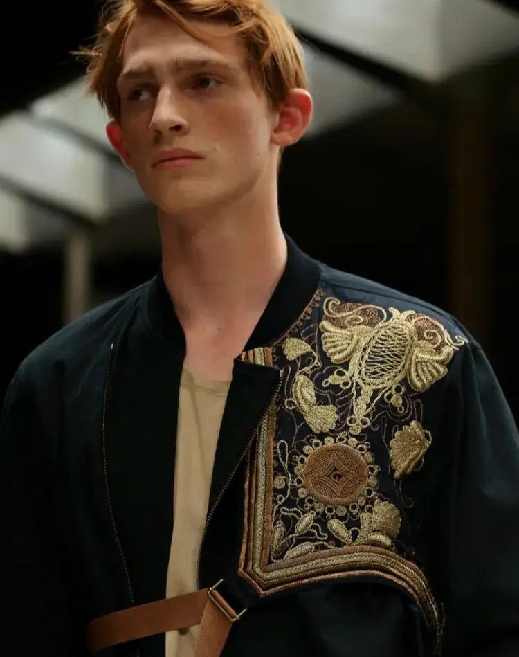 Dries Van Noten Sz 50 Dries Van Noten 15SS Stitches Jacket Size US M / EU 48-50 / 2 - 6 Thumbnail