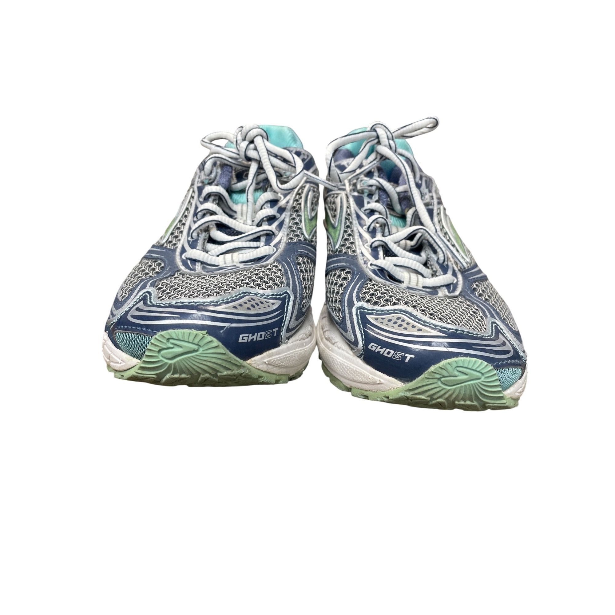 Brooks Brooks Ghost 5 Womans green purple running walk sneakers sz Size US 8.5 / IT 38.5 - 12 Thumbnail