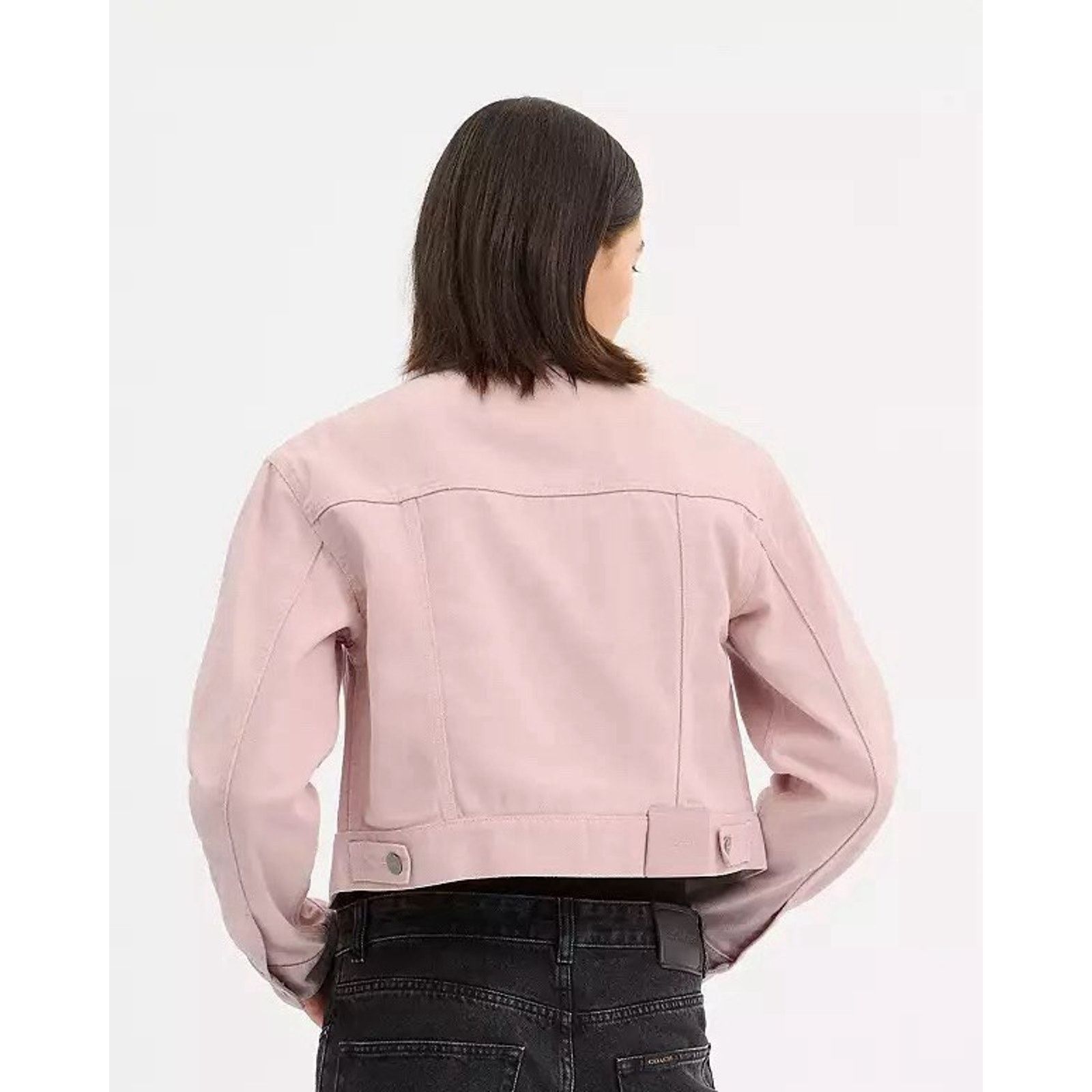 Coach NWT COACH Colorful Signature Denim Jacket Woman's CBB95 Pink Size M / US 6-8 / IT 42-44 - 11 Thumbnail