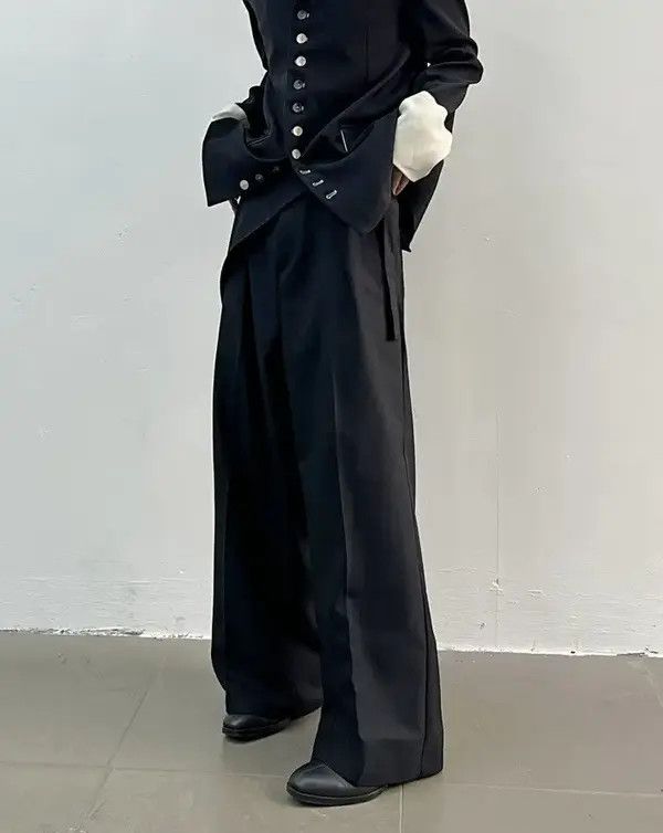 Other Retro fashion back buckle wrap pants Size US 33 - 7 Thumbnail