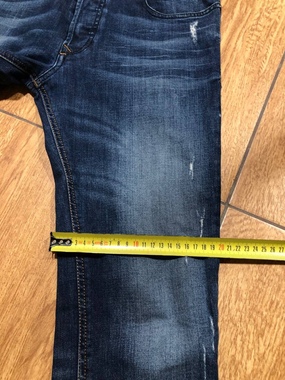 Diesel Diesel Sleenker Slim Skinny Stretch Men's Dark Blue Jeans Size US 30 / EU 46 - 14 Thumbnail
