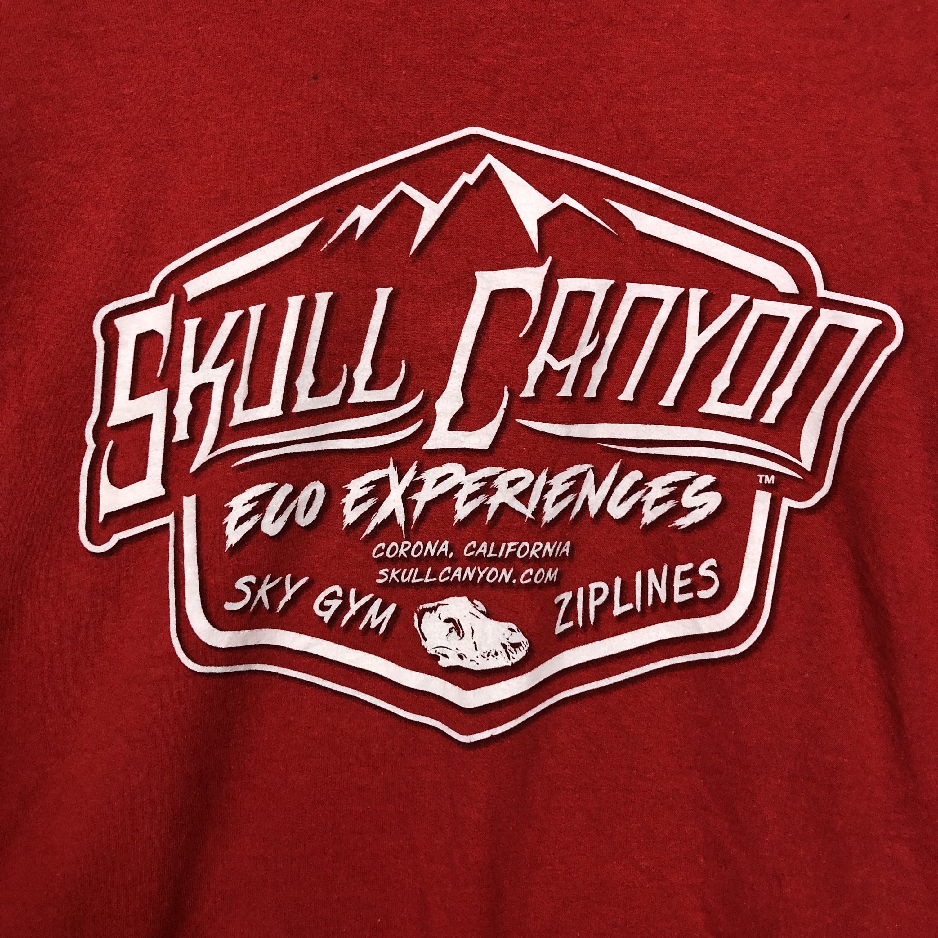 Japanese Brand 📌Vintage Sweatshirt Skull Canyon Gym Big Logo Size US XXL / EU 58 / 5 - 13 Thumbnail