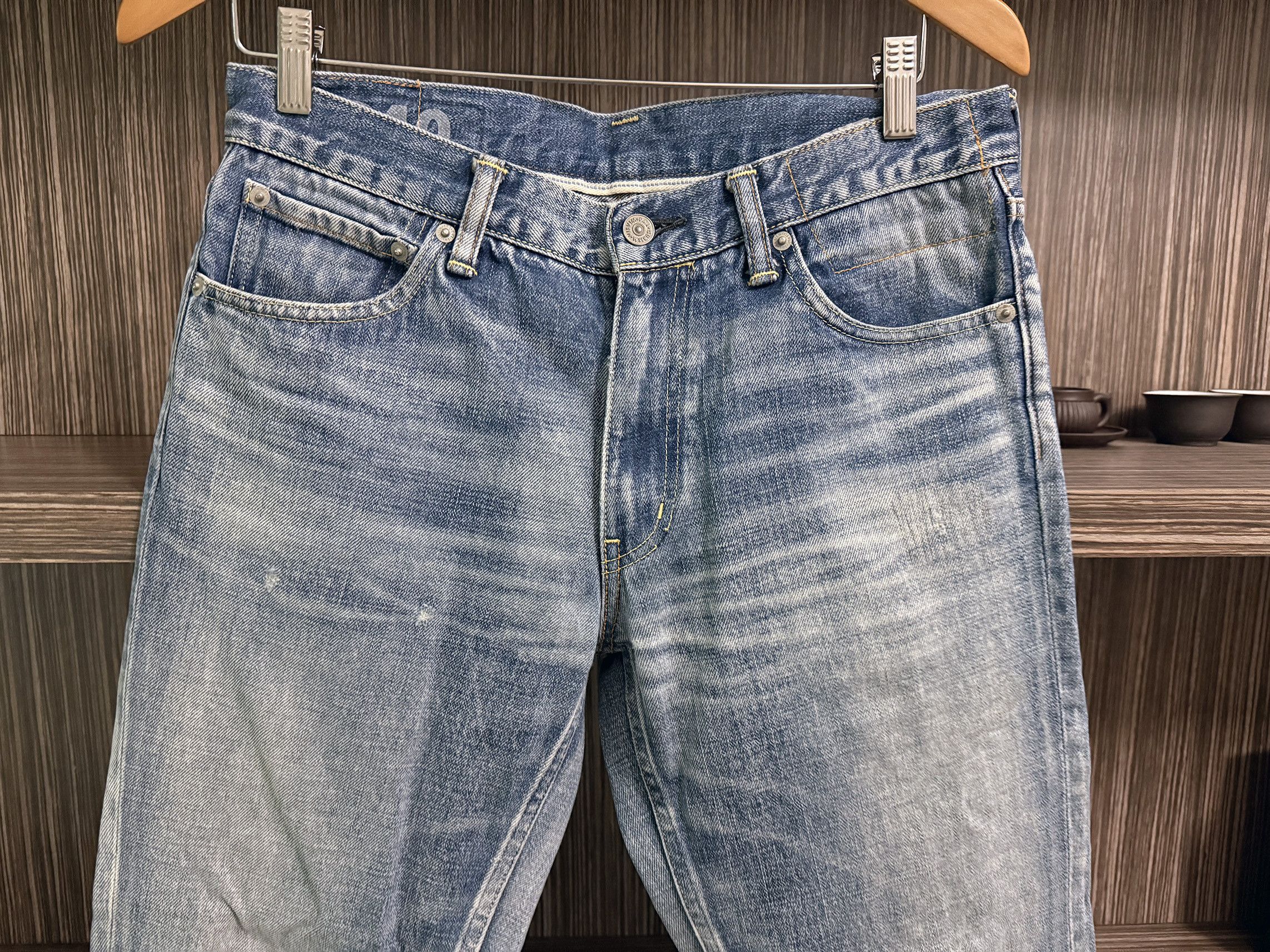 Visvim Social Sculpture Denim 16AW 03D10 W32L30 0116305005002 Size US 32 / EU 48 - 3 Thumbnail