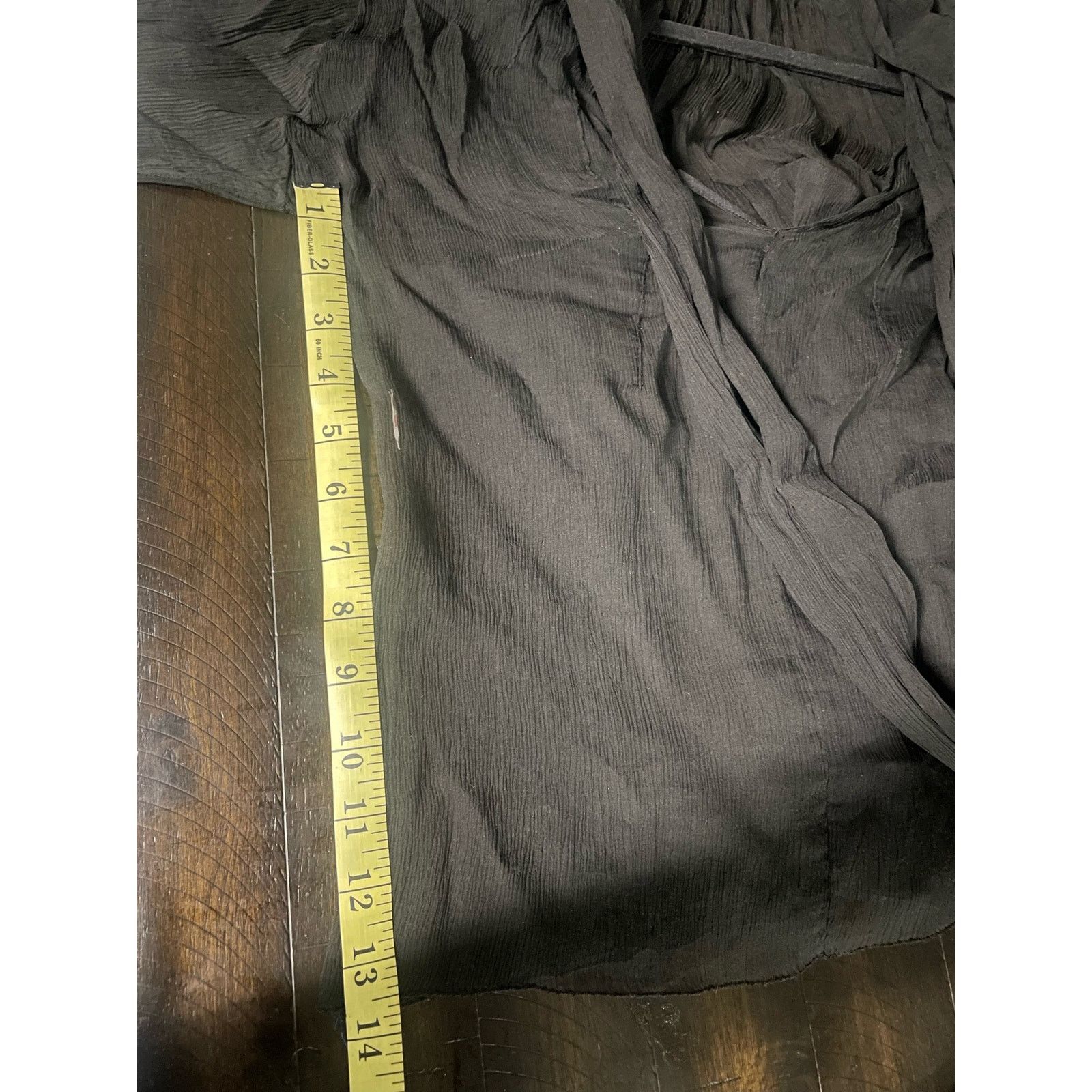 Alessandro Dell'acqua Alessandro Dell’ Acqua - Silk Top w/ Straps / sz IT42 /Black Size M / US 6-8 / IT 42-44 - 4 Thumbnail