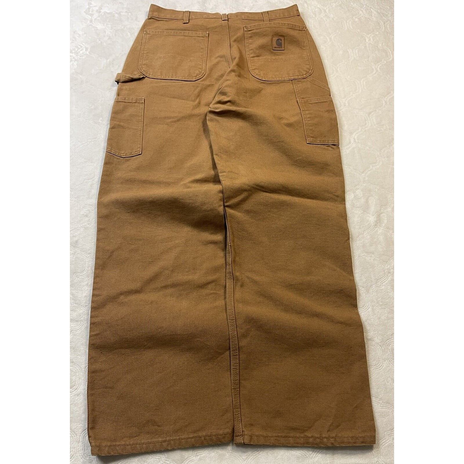 Carhartt Carhartt Pants Mens 32x32 Tan B11 BRN Canvas Baggy Style Size US 32 / EU 48 - 2 Thumbnail