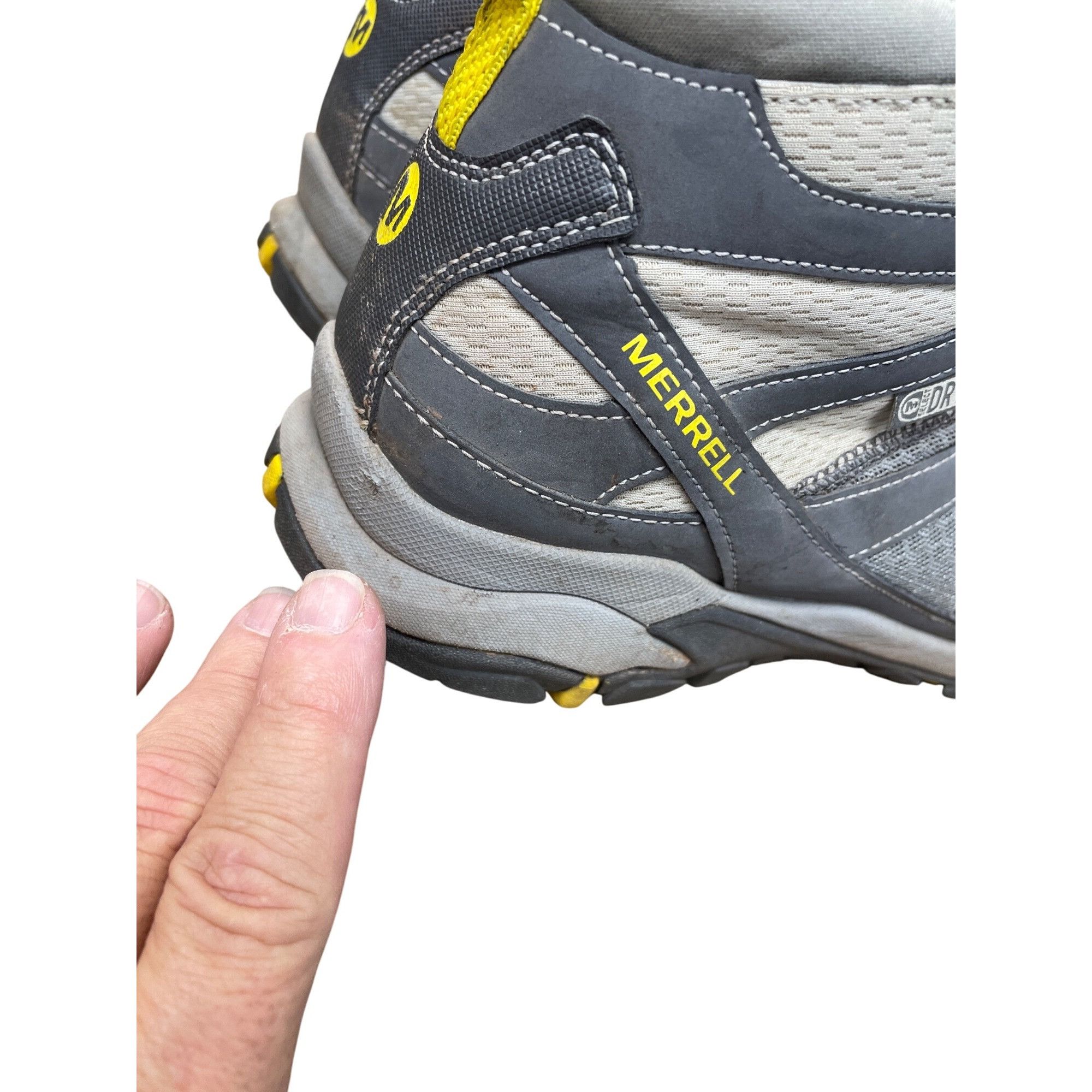 Merrell Merrell Select Dry Mens Leather Mesh Waterproof Hike ankle b Size US 11 / EU 44 - 19 Thumbnail