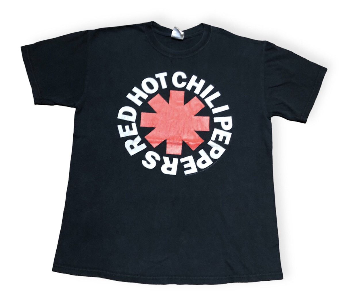 image of Band Tees x Rock T Shirt Vintage 00S Red Hot Chili Peppers in Black, Men's (Size Medium)