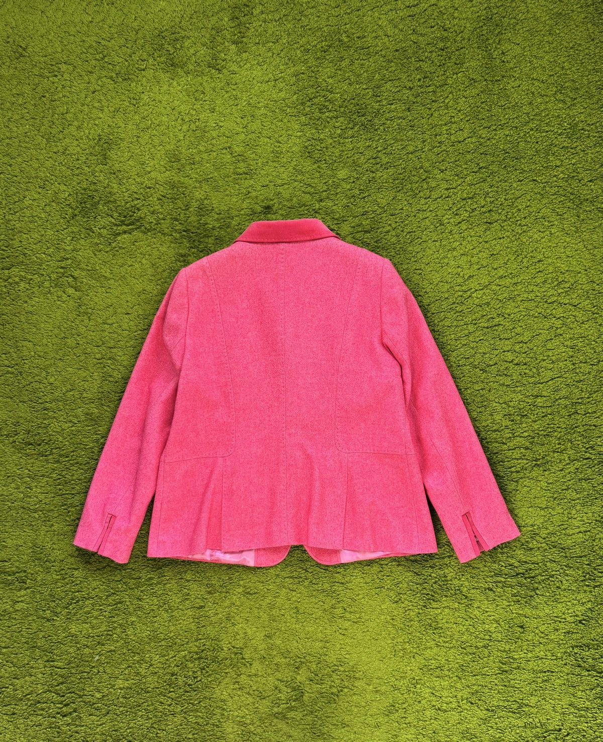 Bogner Bogner luxury wool blend pink blazer Size XXL / US 16-18 / IT 52-54 - 2 Thumbnail