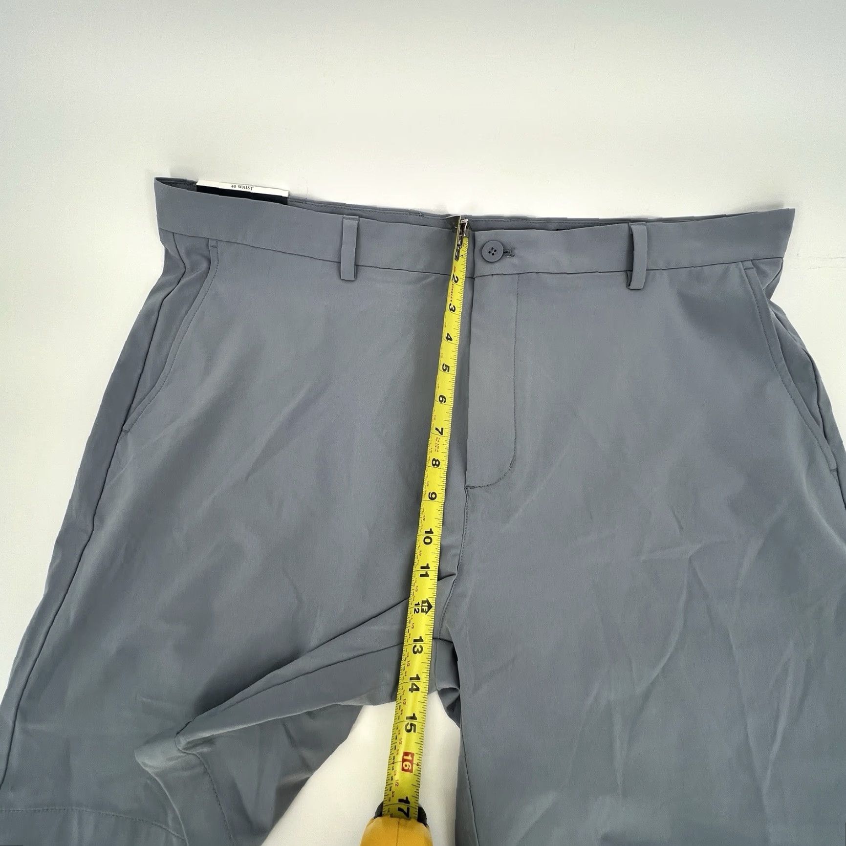 Vineyard Vines Vineyard Vines Shorts Mens 40 Gray Performance Chino Breaker Golf Wicking NWT Regular Fit Pocket Logo College Preppy Mens Size US 40 / EU 56 - 6 Thumbnail