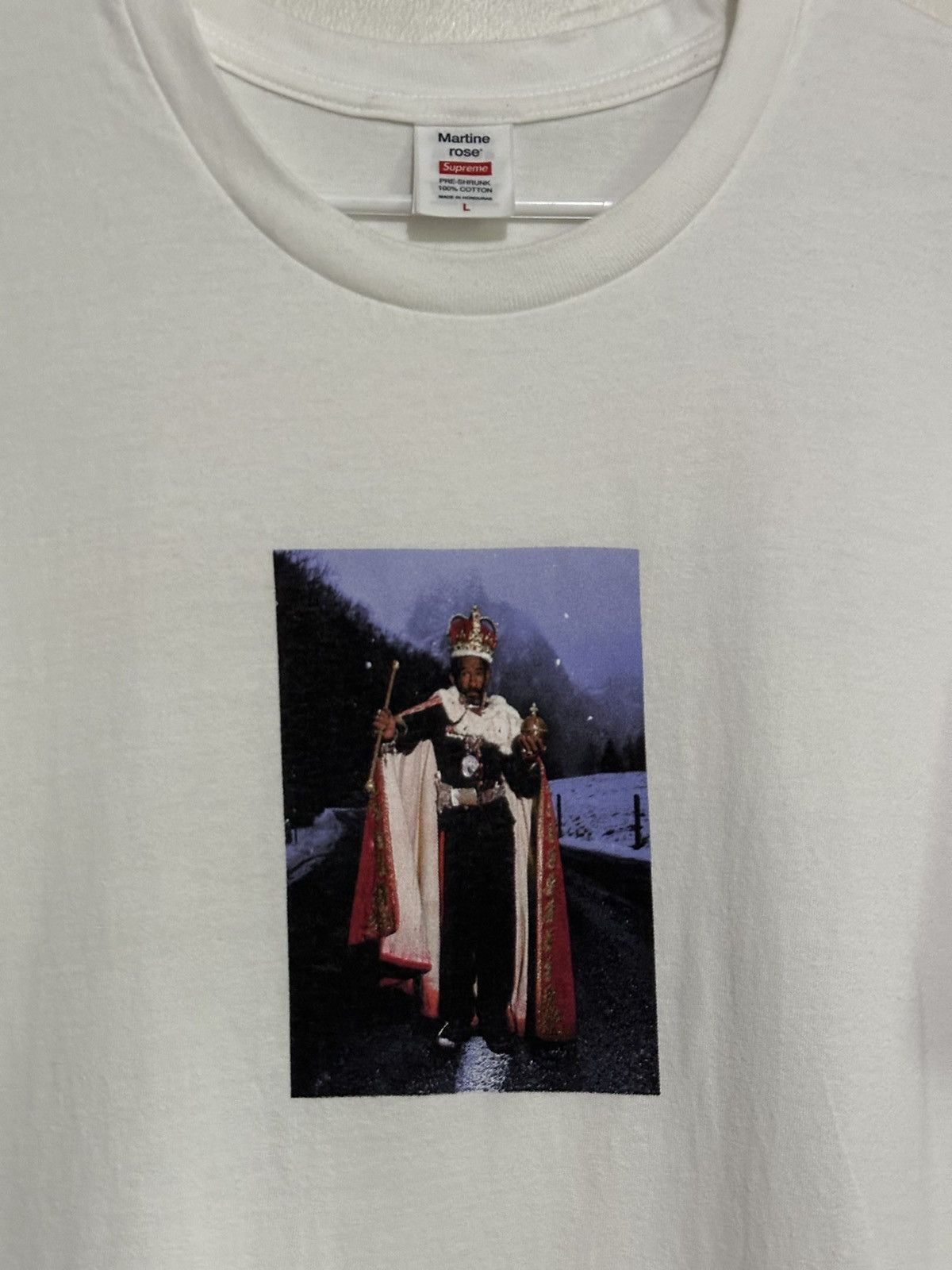 Supreme Supreme Martine Rose Lee Scratch Perry Tee Size US L / EU 52-54 / 3 - 2 Thumbnail