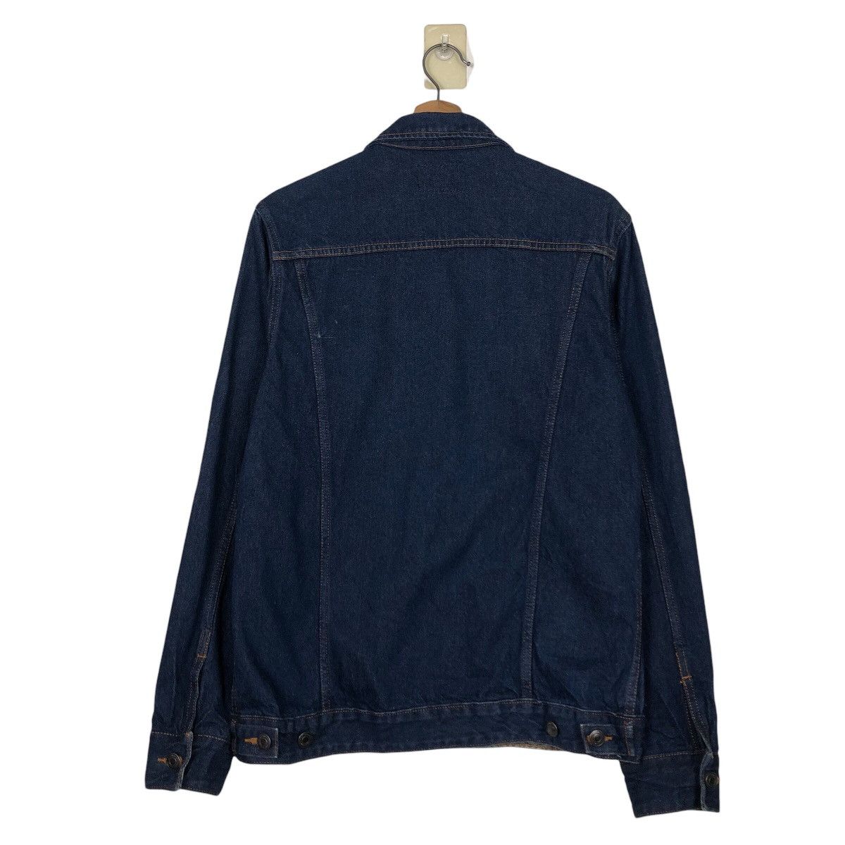 Japanese Brand 📌Vintage Denim Trucker Jacket ILLS Japan Issey Miyake Size US L / EU 52-54 / 3 - 9 Thumbnail