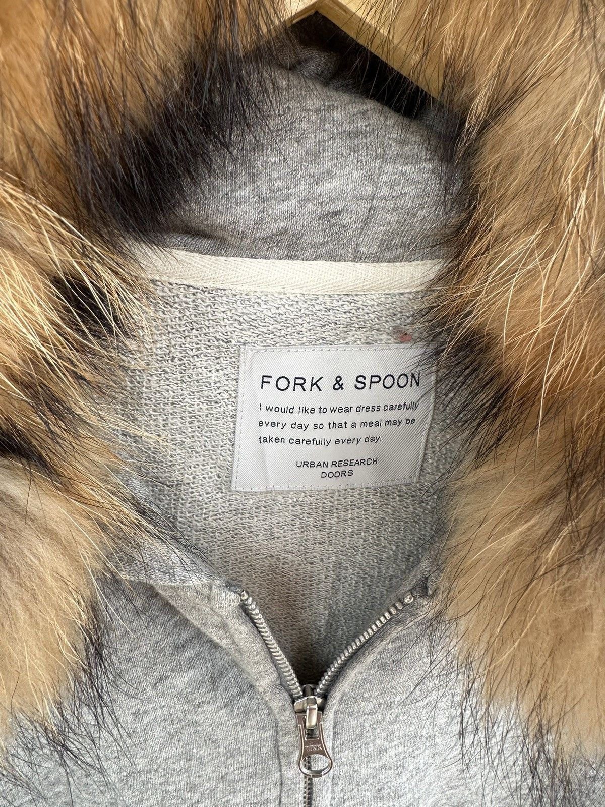 Japanese Brand Fur hoodie urban research ifsixwasnine style Size US M / EU 48-50 / 2 - 7 Thumbnail