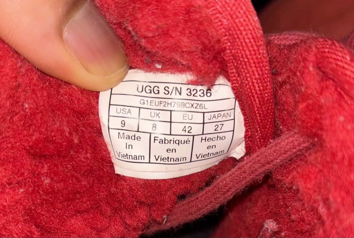 Ugg UGG Neumel Boots ‘Samba Red’ Size US 9 / EU 42 - 8 Thumbnail