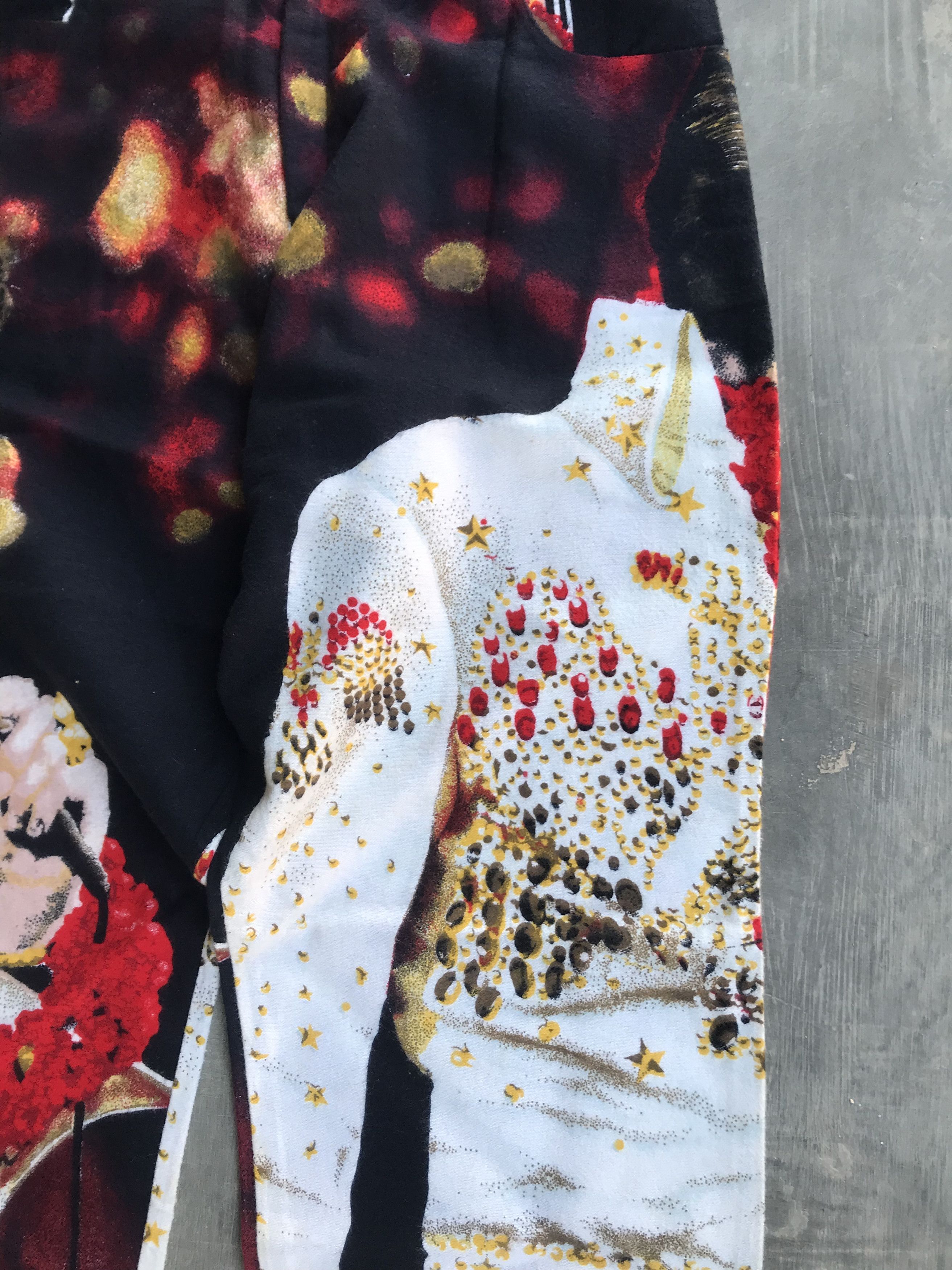 Tripp NYC Tripp NYC Elvis Presley Full Print Pants Size US 33 - 7 Thumbnail