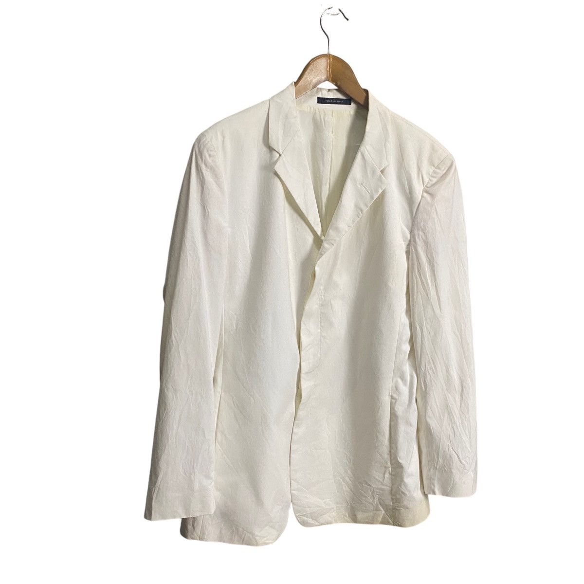 Emporio Armani × Vintage Emporio Armani white blazer coat Size 50R - 3 Thumbnail