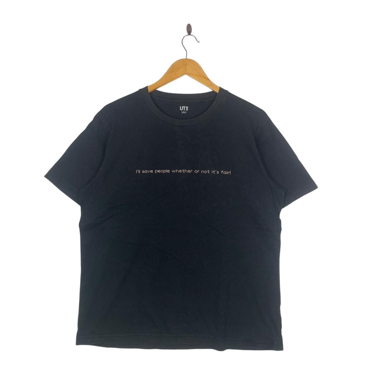 Uniqlo UNIQLO x JUJUTSU KAISEN I Save People Quote Anime Tee Size US L / EU 52-54 / 3 - 2 Thumbnail