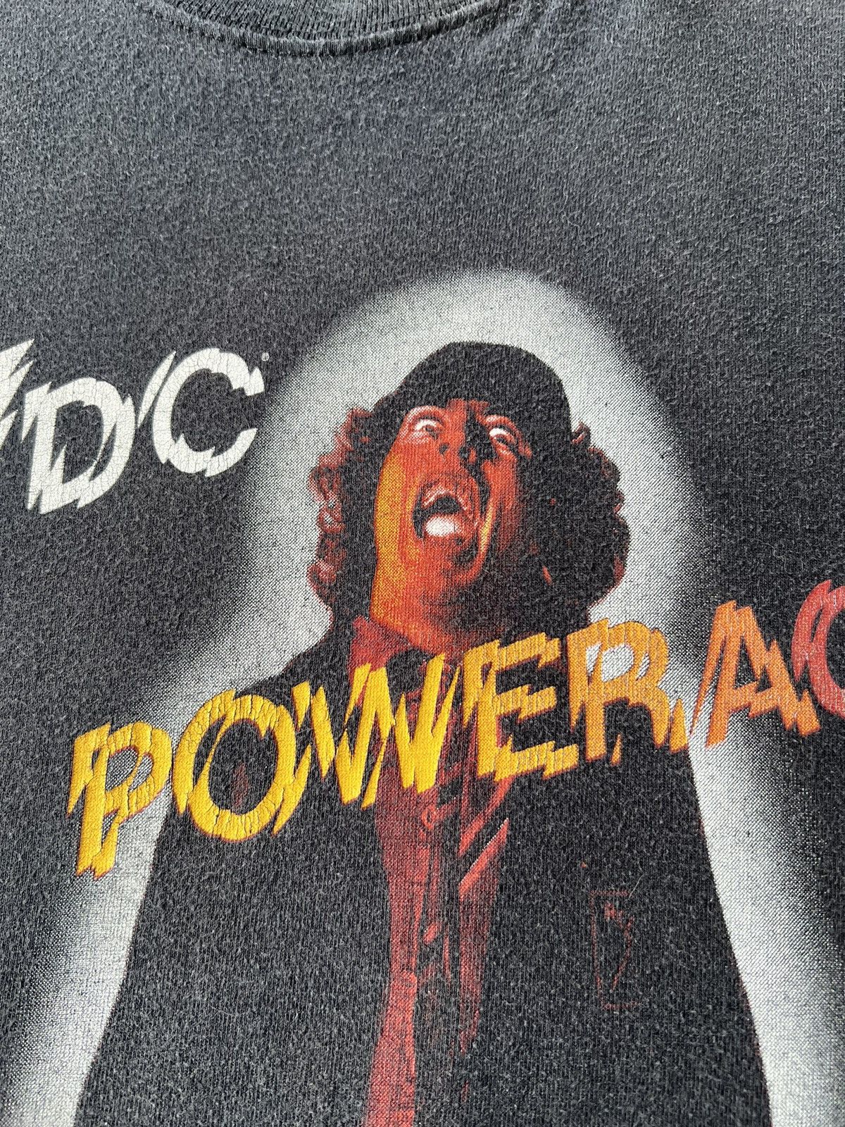 Band Tees Vintage 2003 AC/DC ACDC Powerage Black T-shirt Size US L / EU 52-54 / 3 - 6 Thumbnail