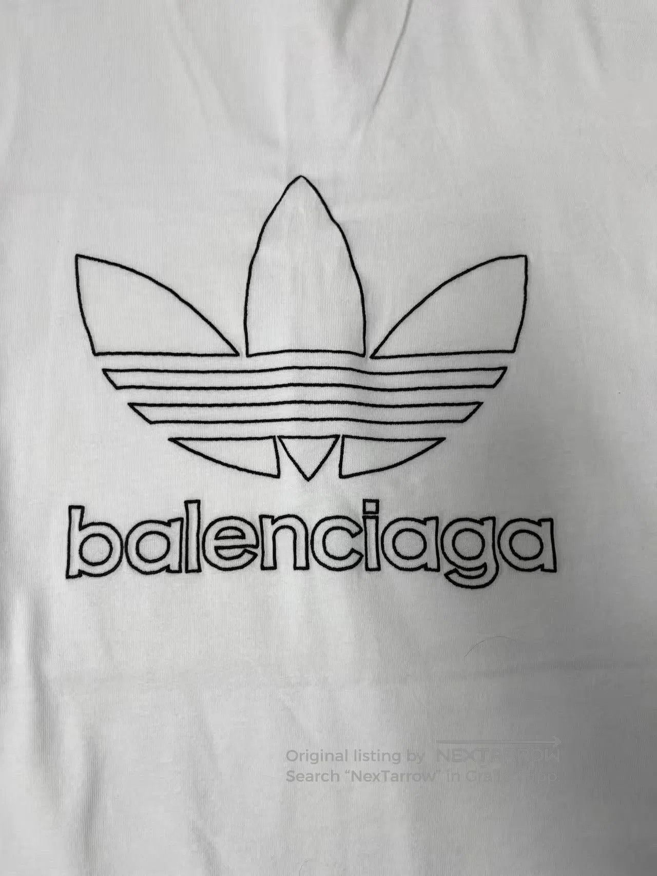 Balenciaga Balenciaga Logo Print Crewneck Short Sleeve T-Shirt. Size US M / EU 48-50 / 2 - 3 Thumbnail