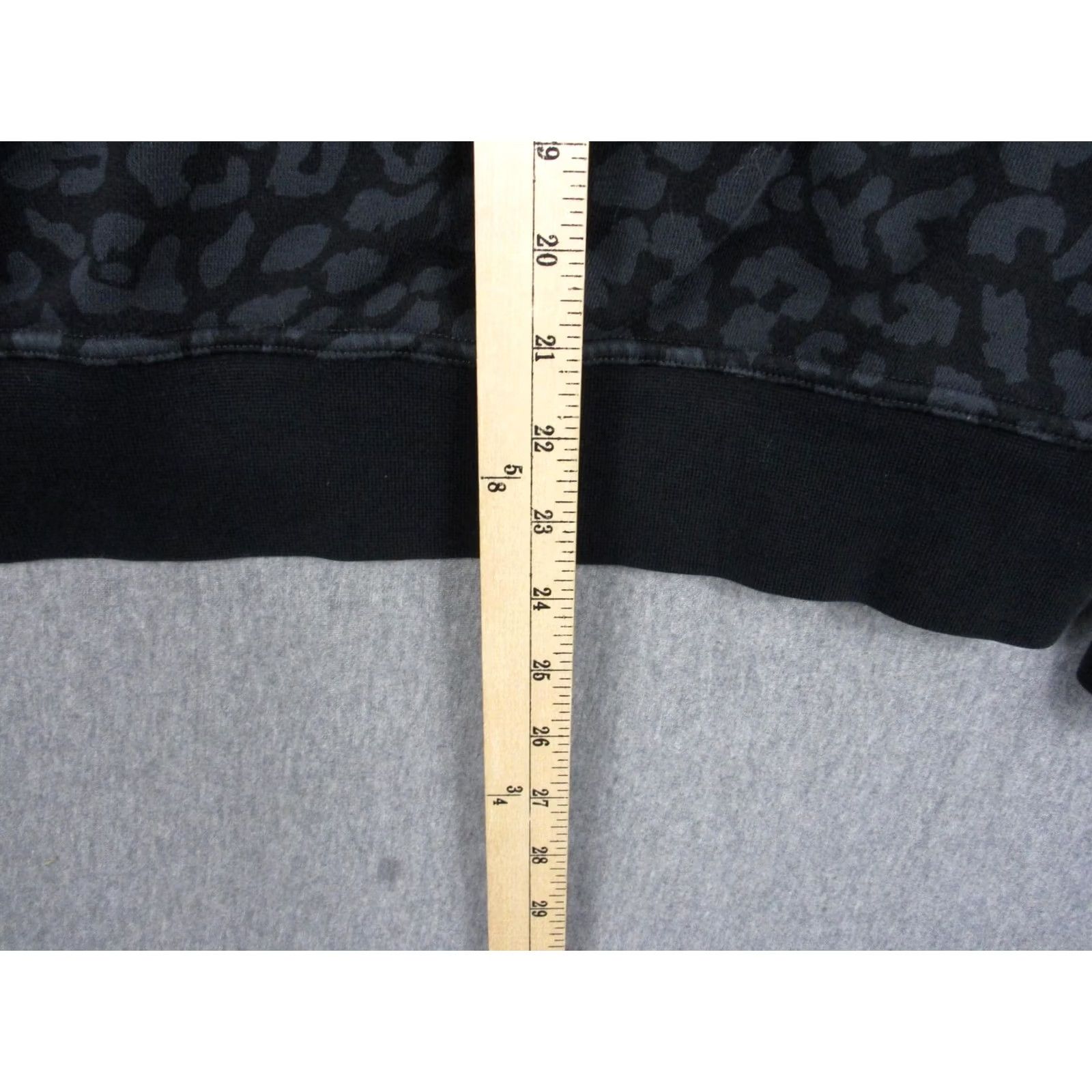 Nike Nike Hoodie Womens 3X Black Leopard Animal Print Fleece Pullover DM3987-010 Size XXL / US 16-18 / IT 52-54 - 6 Thumbnail