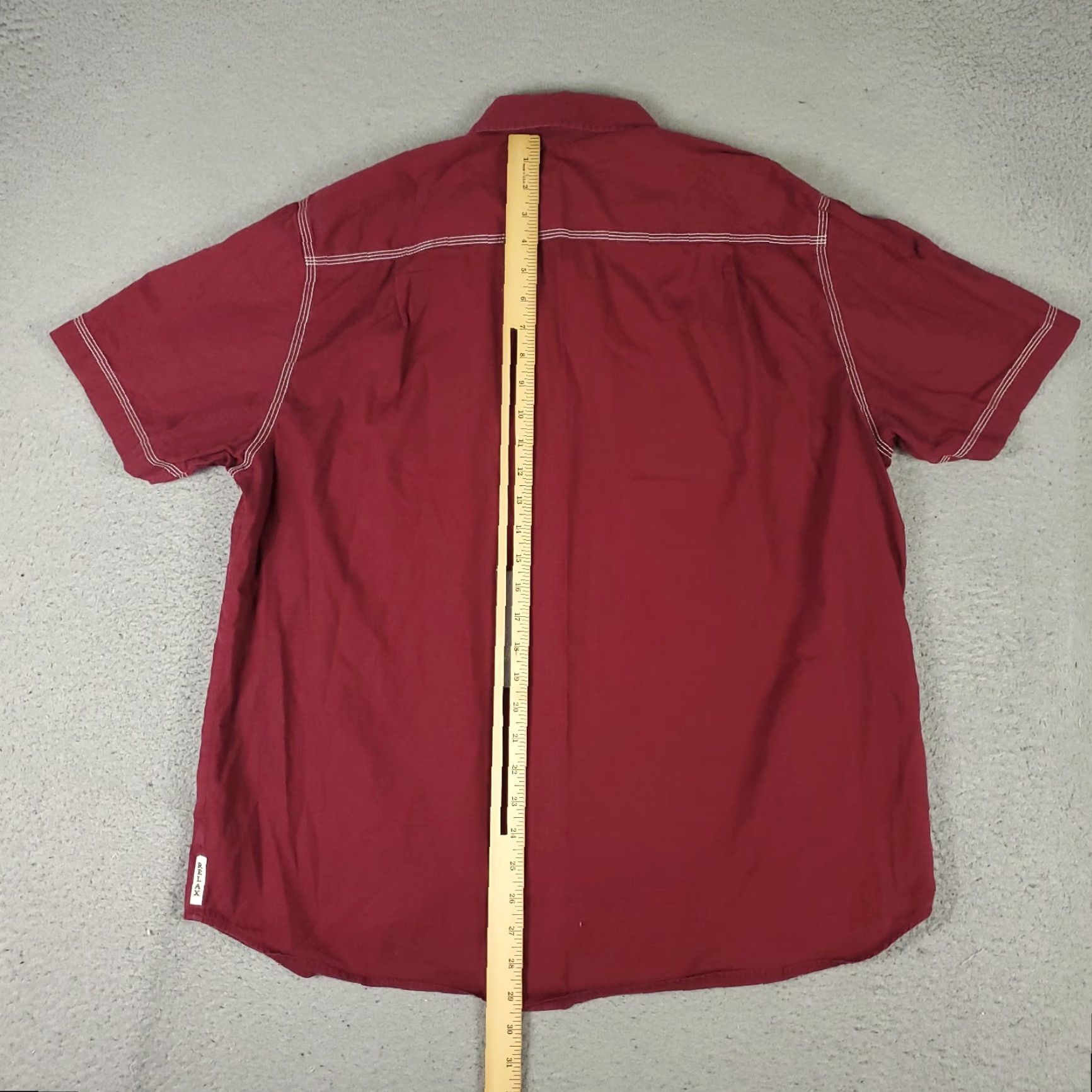 Tommy Bahama VINTAGE Tommy Bahama Men’s Shirt Short Sleeve Button Up Size XL Red Cotton Casual Beach Tropical Size US XL / EU 56 / 4 - 3 Thumbnail