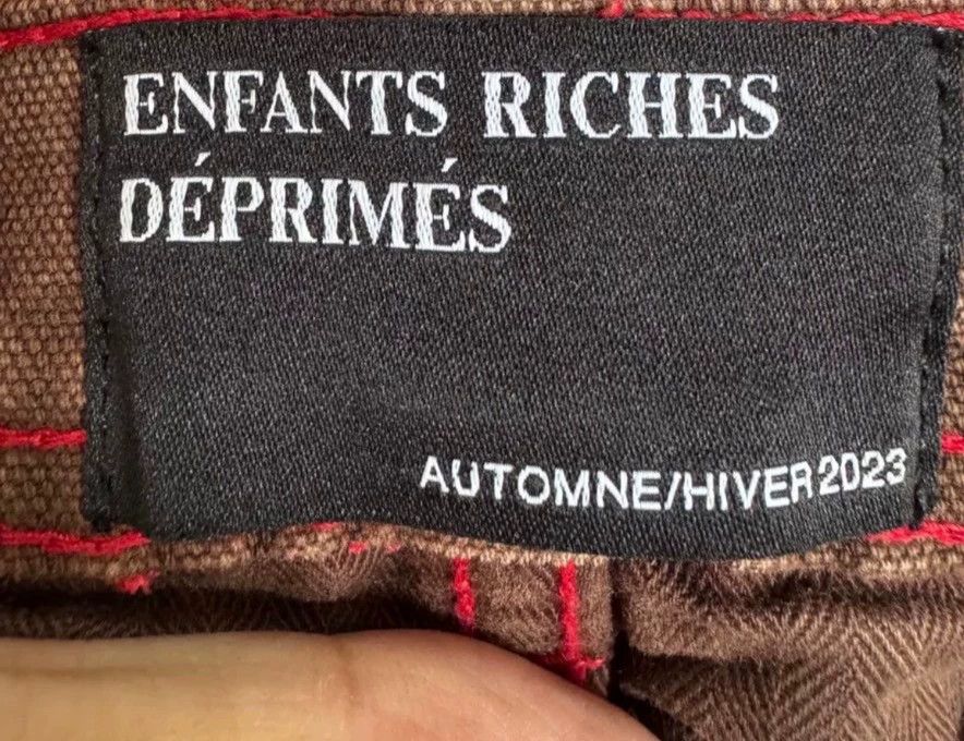 Enfants Riches Deprimes Enfants Riches Deprimes erd 23 New mbroidered Red Line Jeans Size US 30 / EU 46 - 5 Thumbnail