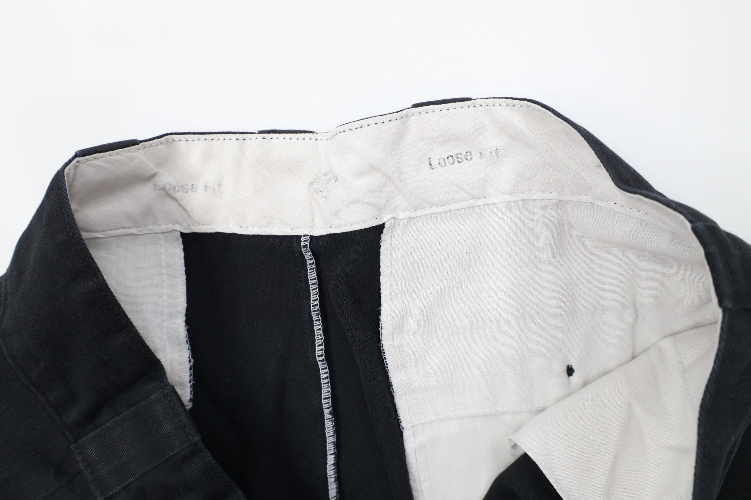 Dickies Vintage Y2K Dickies Loose Double Knee Wide Leg Pants Black Size US 38 / EU 54 - 10 Thumbnail