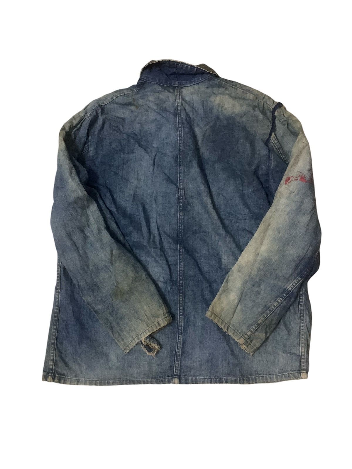 Vintage Vintage 60’s Carters / Gentry Nyc Flare Denim Shirt Size US XL / EU 56 / 4 - 2 Thumbnail