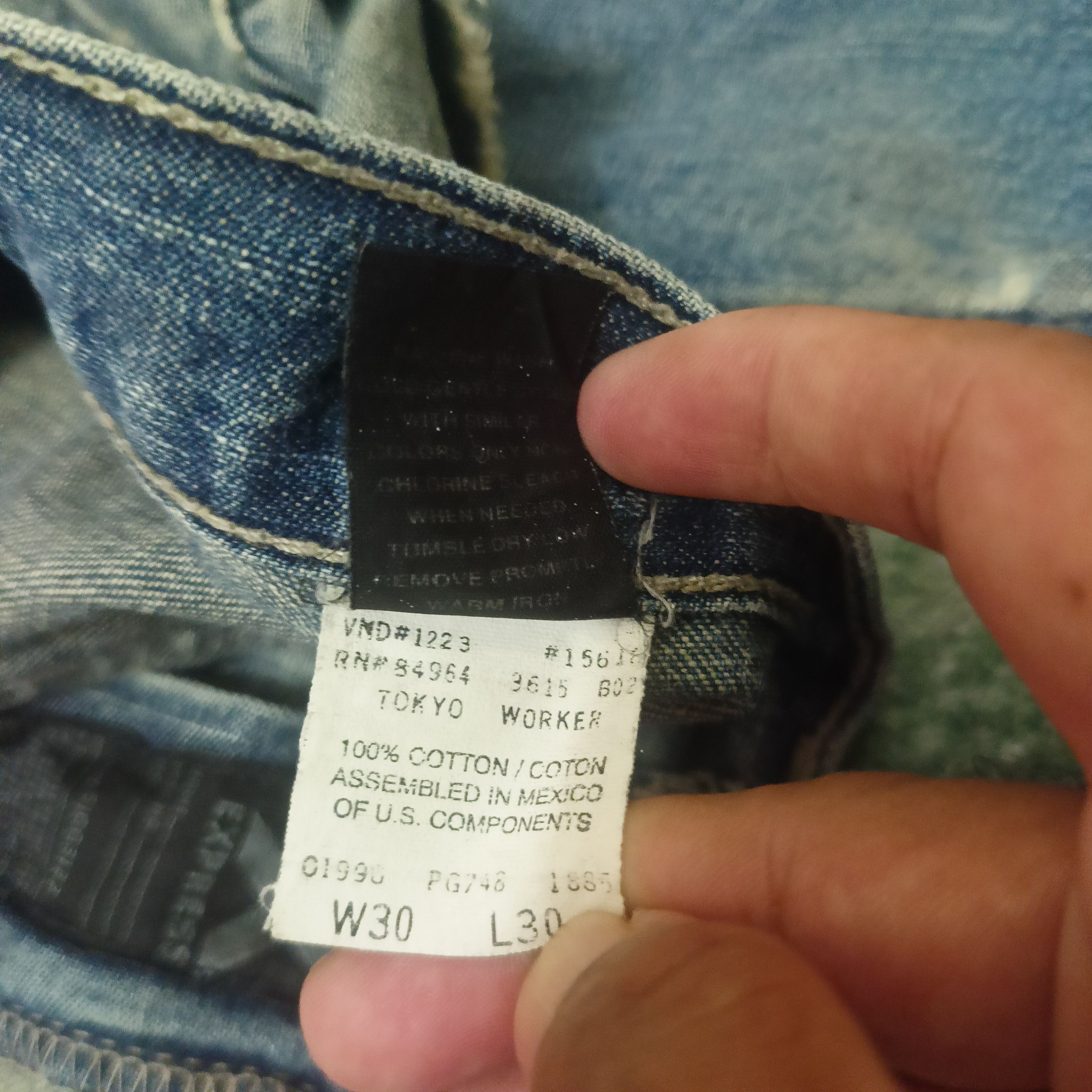 If Six Was Nine Express bush jeans distressed denim Size US 30 / EU 46 - 12 Thumbnail