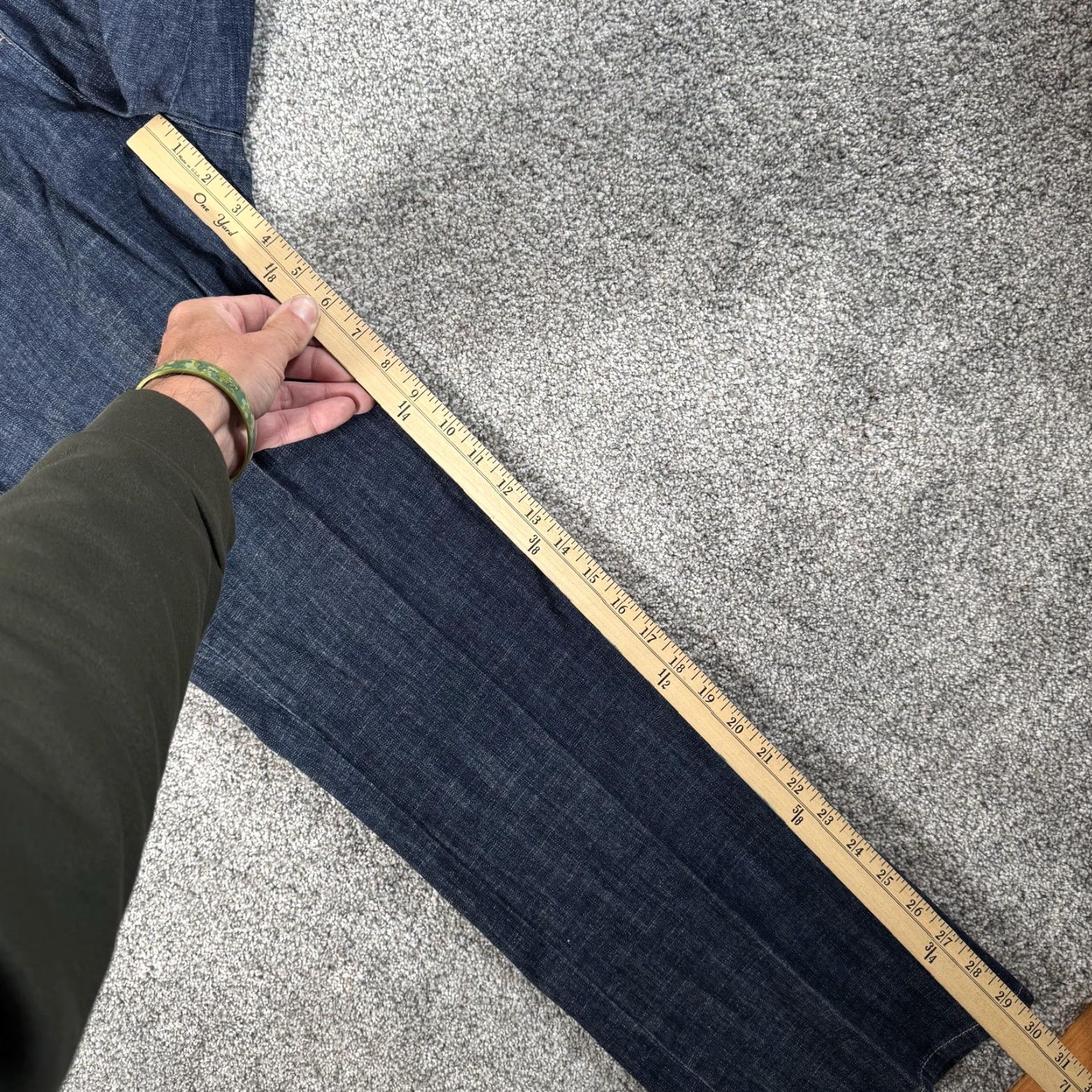Vintage VINTAGE Napa Valley Jeans 10 High Rise Straight Leg Women’s Blue Denim Cotton Spandex 90s Coastal Grandmaccore Jeans Size 32" / US 10 / IT 46 - 4 Thumbnail