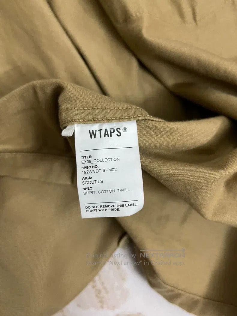Wtaps Wtaps Kaki collarless shirt Size US S / EU 44-46 / 1 - 8 Thumbnail
