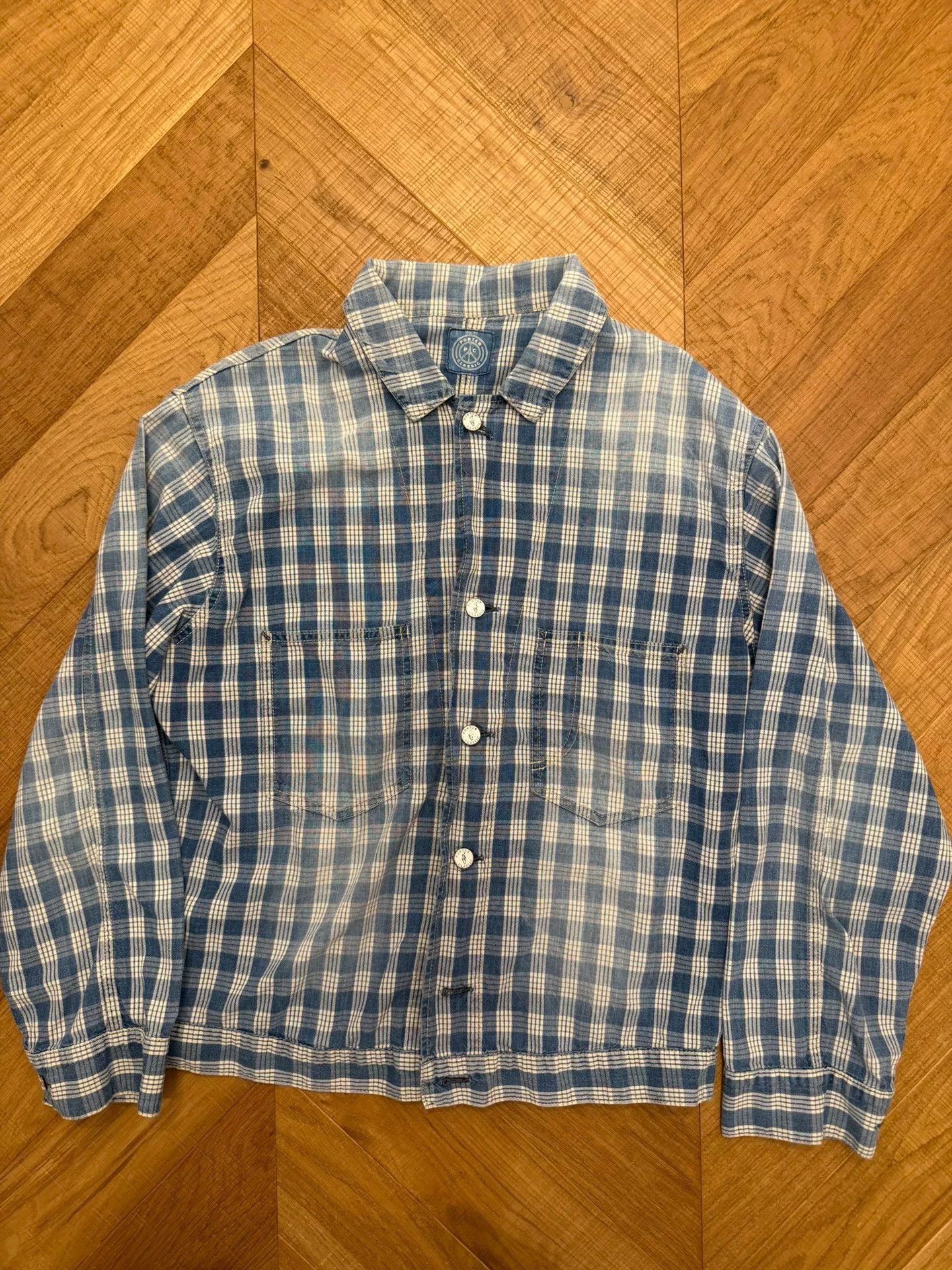 Porter Classic Porter Classic Hawaiian Denim Shirt Size US XL / EU 56 / 4 - 1 Thumbnail