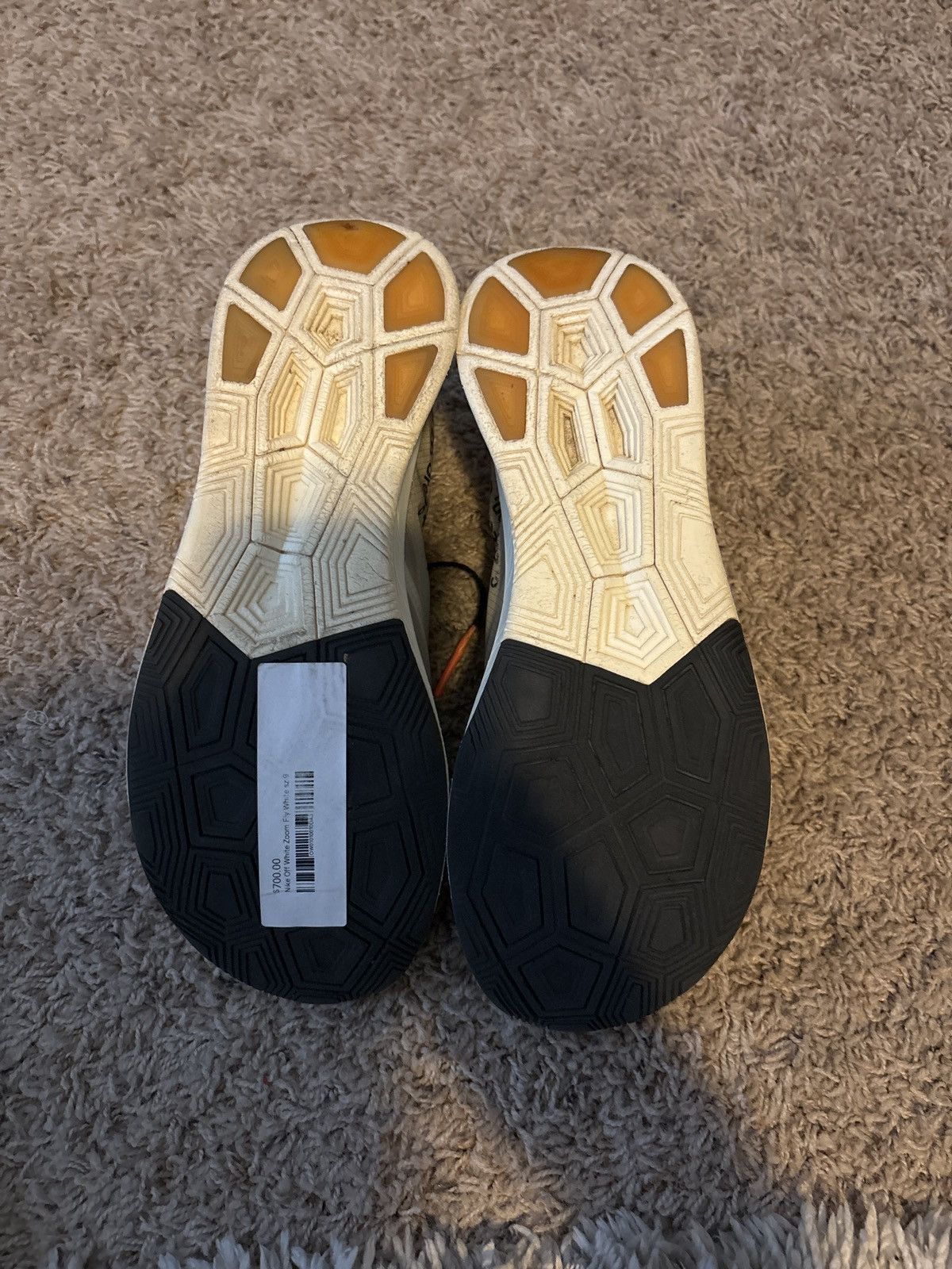 Nike × Off-White The 10 off white zoom fly Size US 9 / EU 42 - 5 Thumbnail