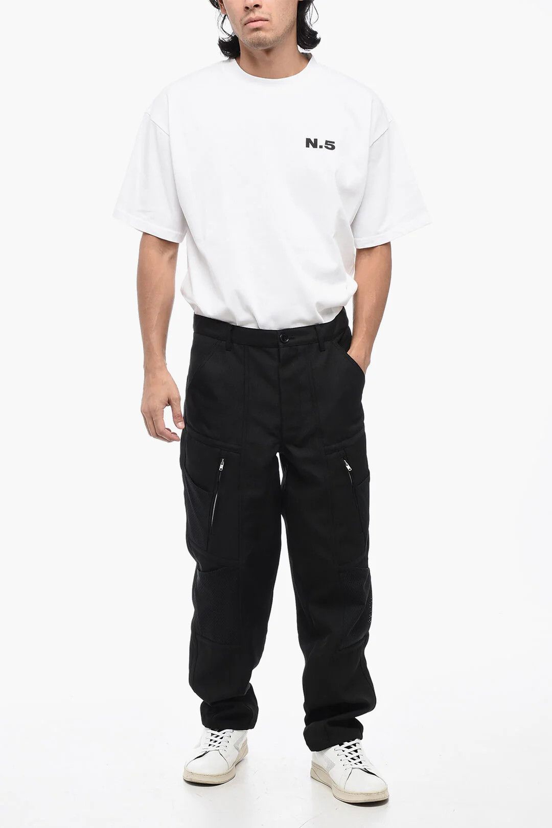 Comme des Garcons og1mm0326 Twill Cargo Pant in Black Size US 30 / EU 46 - 4 Thumbnail