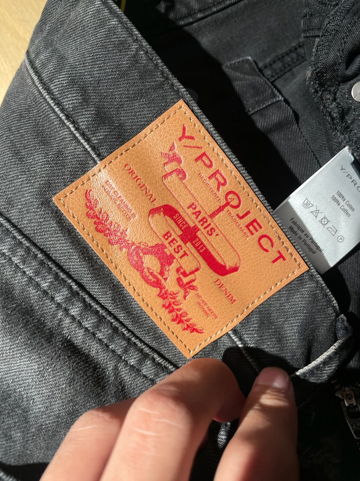 Y/Project Y/Projcet FW23 Patch Denim Jeans Size US 33 - 8 Thumbnail