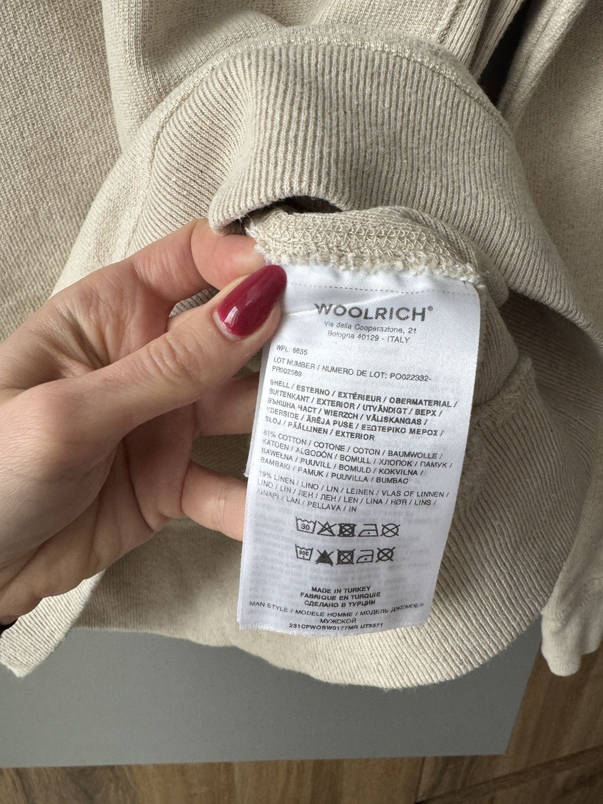 Woolrich Woolen Mills Woolrich Crewneck Garment-Dyed Cotton Sweatshirt Size US S / EU 44-46 / 1 - 4 Thumbnail