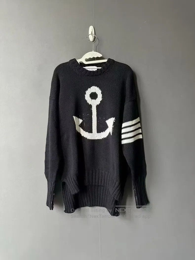 Thom Browne Thom Browne Anchor Sweater Size US M / EU 48-50 / 2 - 1 Thumbnail