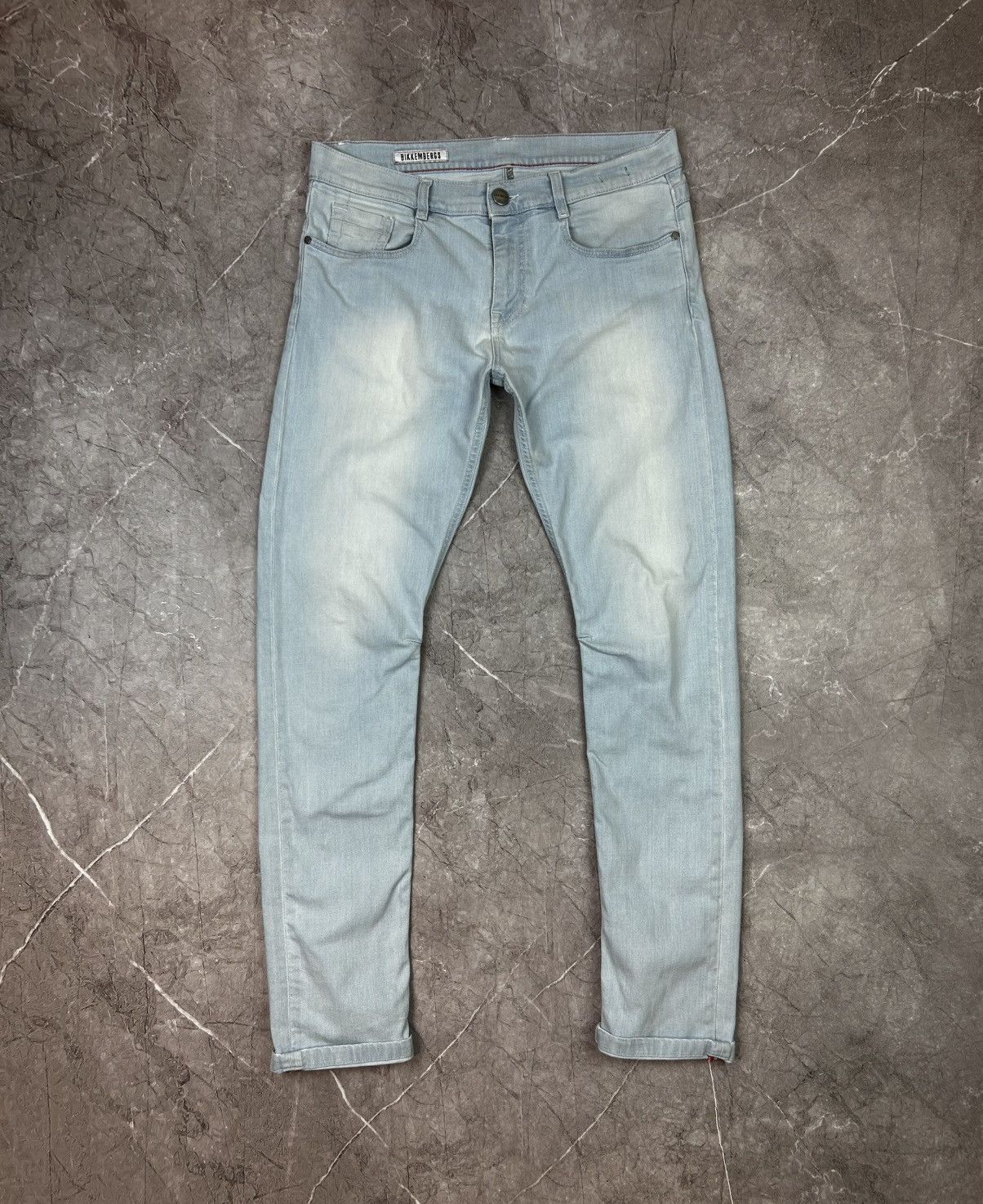 Dirk Bikkembergs Dirk Bikkembergs Biker Jeans Denim Pants Size US 33 - 2 Thumbnail