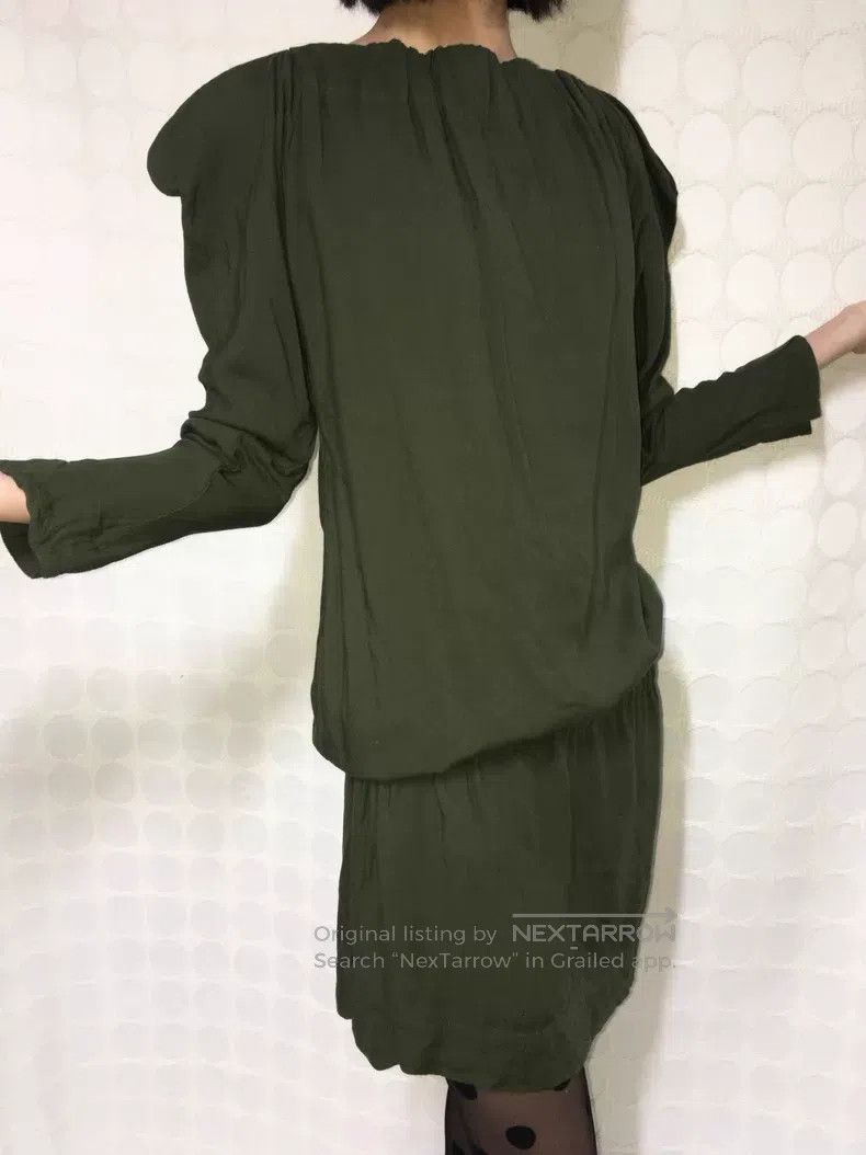 Vivienne Westwood Vivienne Westwood Military Green Asymmetric Shape Dress Size XS / US 0-2 / IT 36-38 - 1 Thumbnail