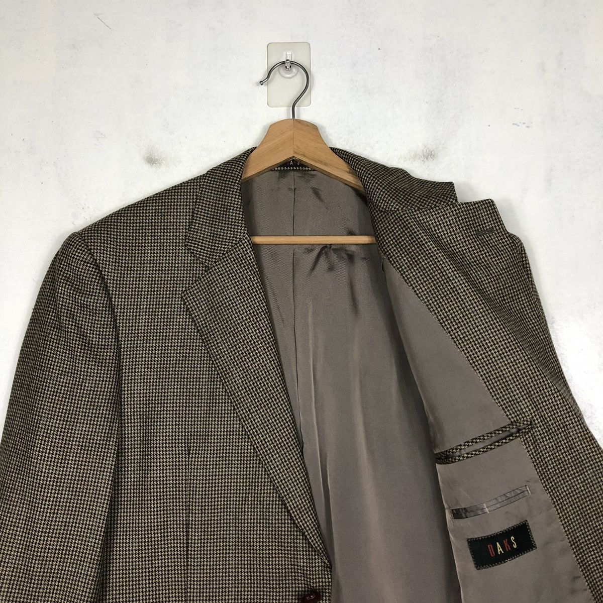 Designer × Japanese Brand × Vintage 📌VINTAGE WOOL DOUBLE BREAST COATS DAKS LONDON Size US M / EU 48-50 / 2 - 13 Thumbnail