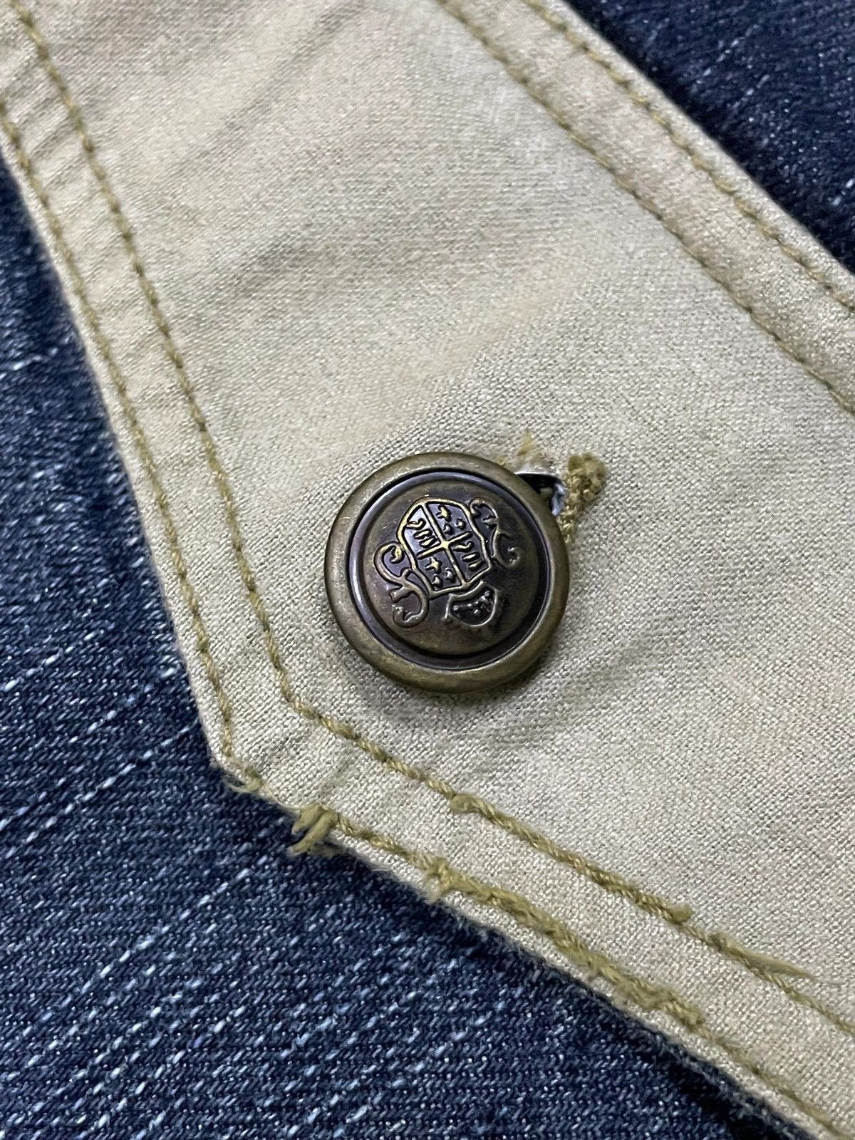 Japanese Brand × Tornado Mart How Hard Jan 40 Paneled Spiral Laces Up Flare Jeans Size US 32 / EU 48 - 21 Thumbnail