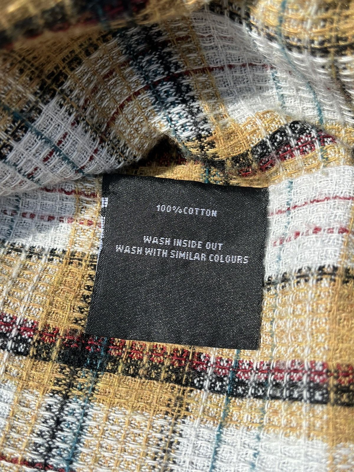 basketcase gallery Basketcase Gallery Hench Reversible Plaid Thermal Zip Up Size US S / EU 44-46 / 1 - 7 Thumbnail