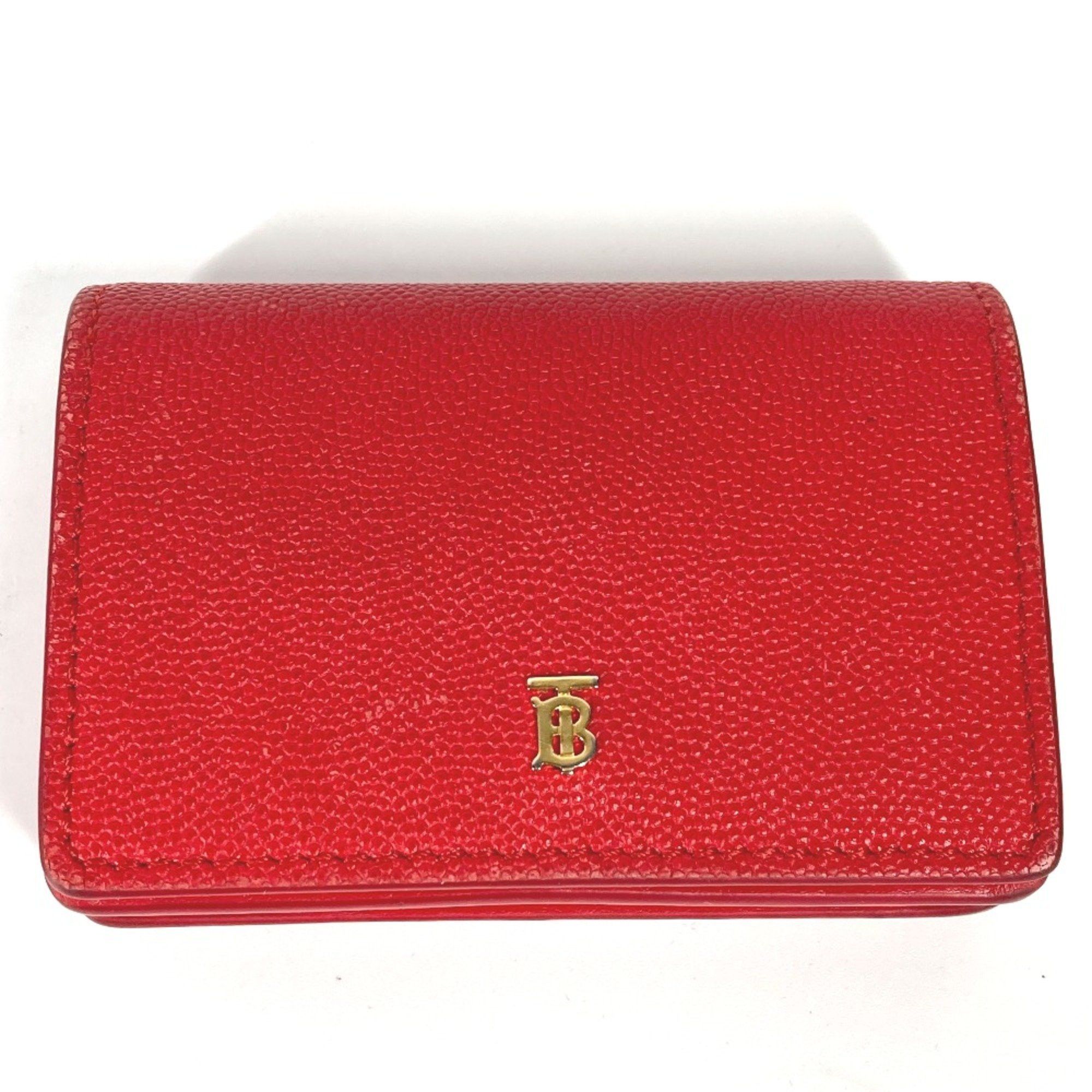 Burberry Burberry Wallet Compact Wallet Folded wallet Red Size ONE SIZE - 1 Thumbnail