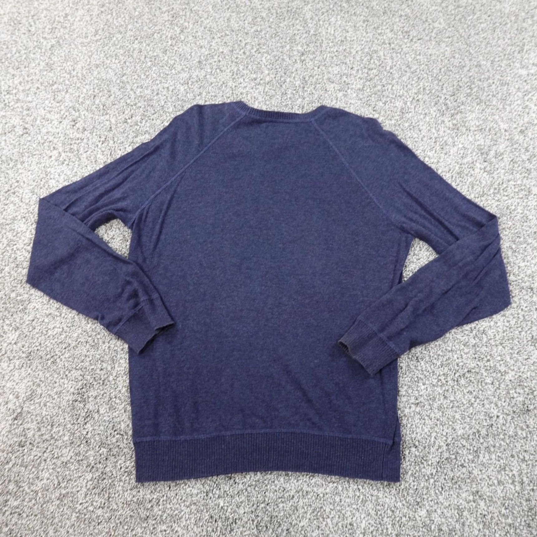 American Eagle Outfitters American Eagle Sweater Mens S Blue Heather Ragg Long Sleeve Pullover Sweatshirt Size US S / EU 44-46 / 1 - 4 Thumbnail