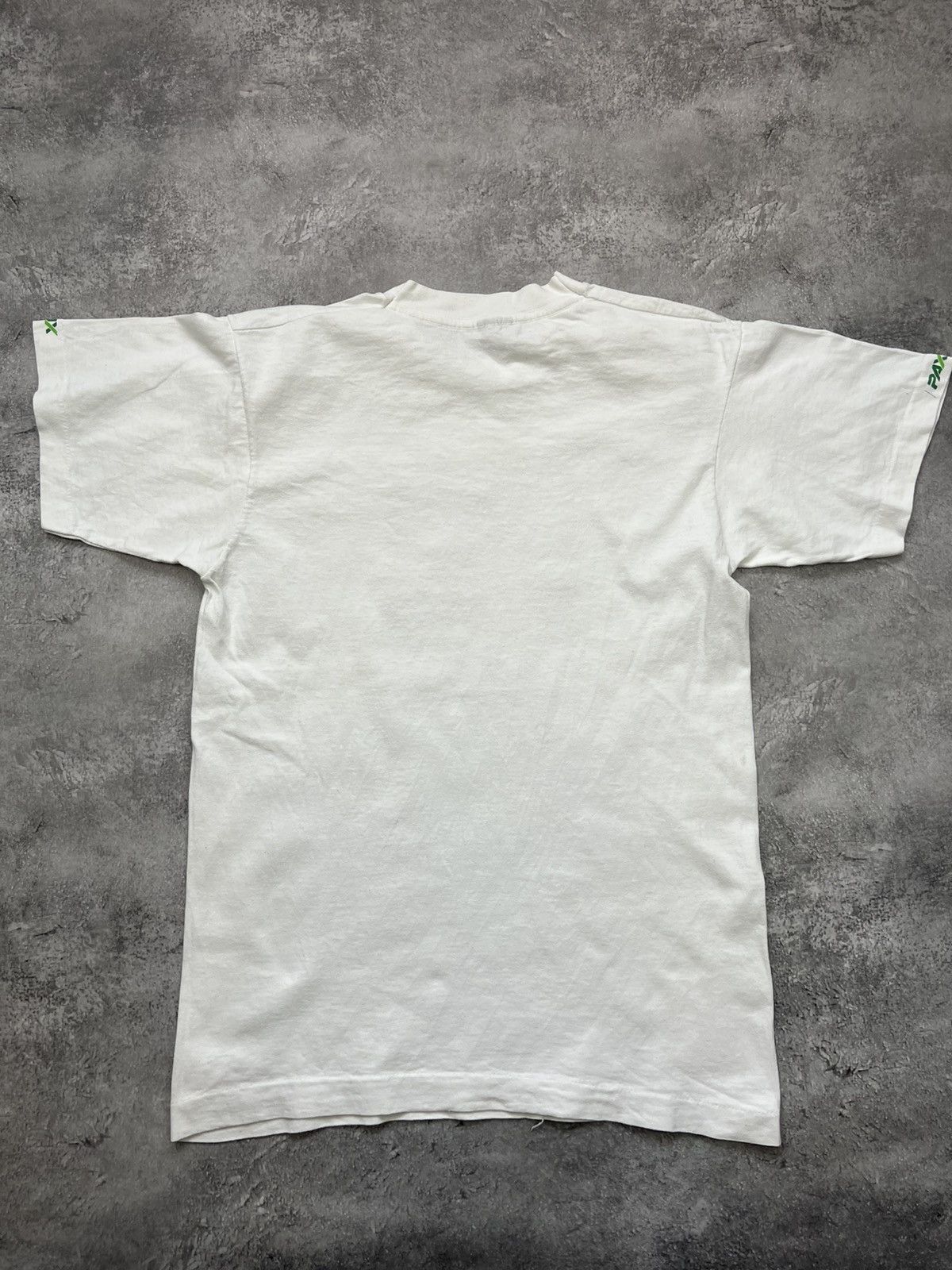 Vintage Walkman PAX White T Shirt Tee Mens Vintage 90s Size US M / EU 48-50 / 2 - 10 Thumbnail