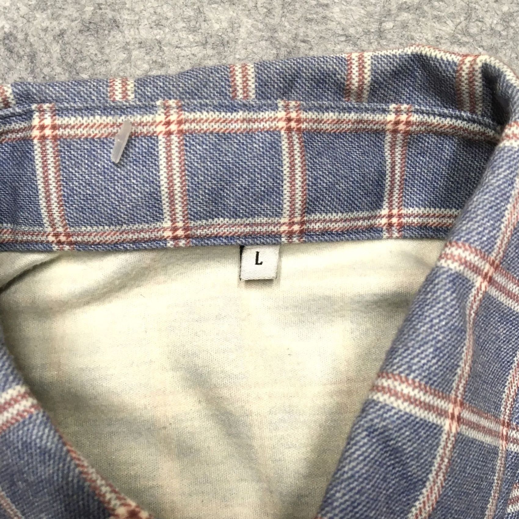 Vintage State & Liberty Plaid Shirt Mens Large Blue Athletic Fit Shirt Size US L / EU 52-54 / 3 - 5 Thumbnail