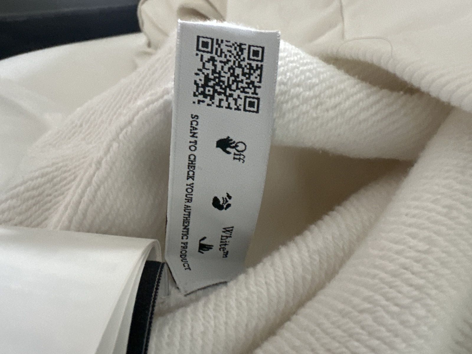 Off-White White Off-White Hoodie Size US S / EU 44-46 / 1 - 6 Thumbnail